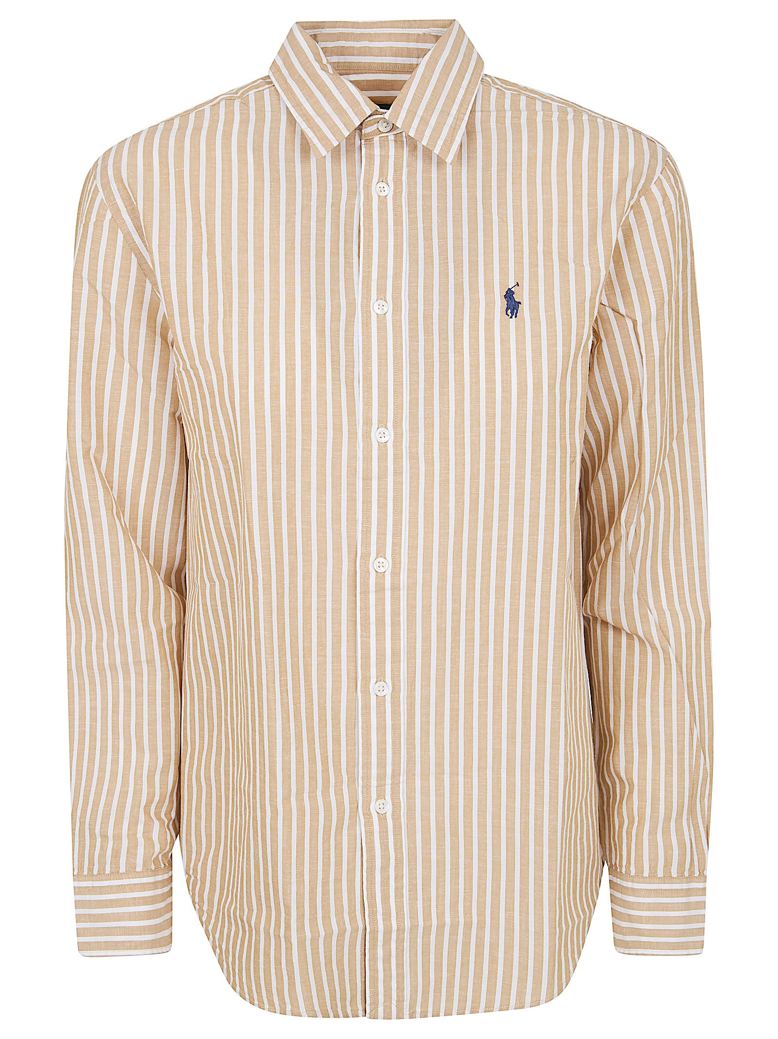 Long-Sleeve Button-Up Shirt