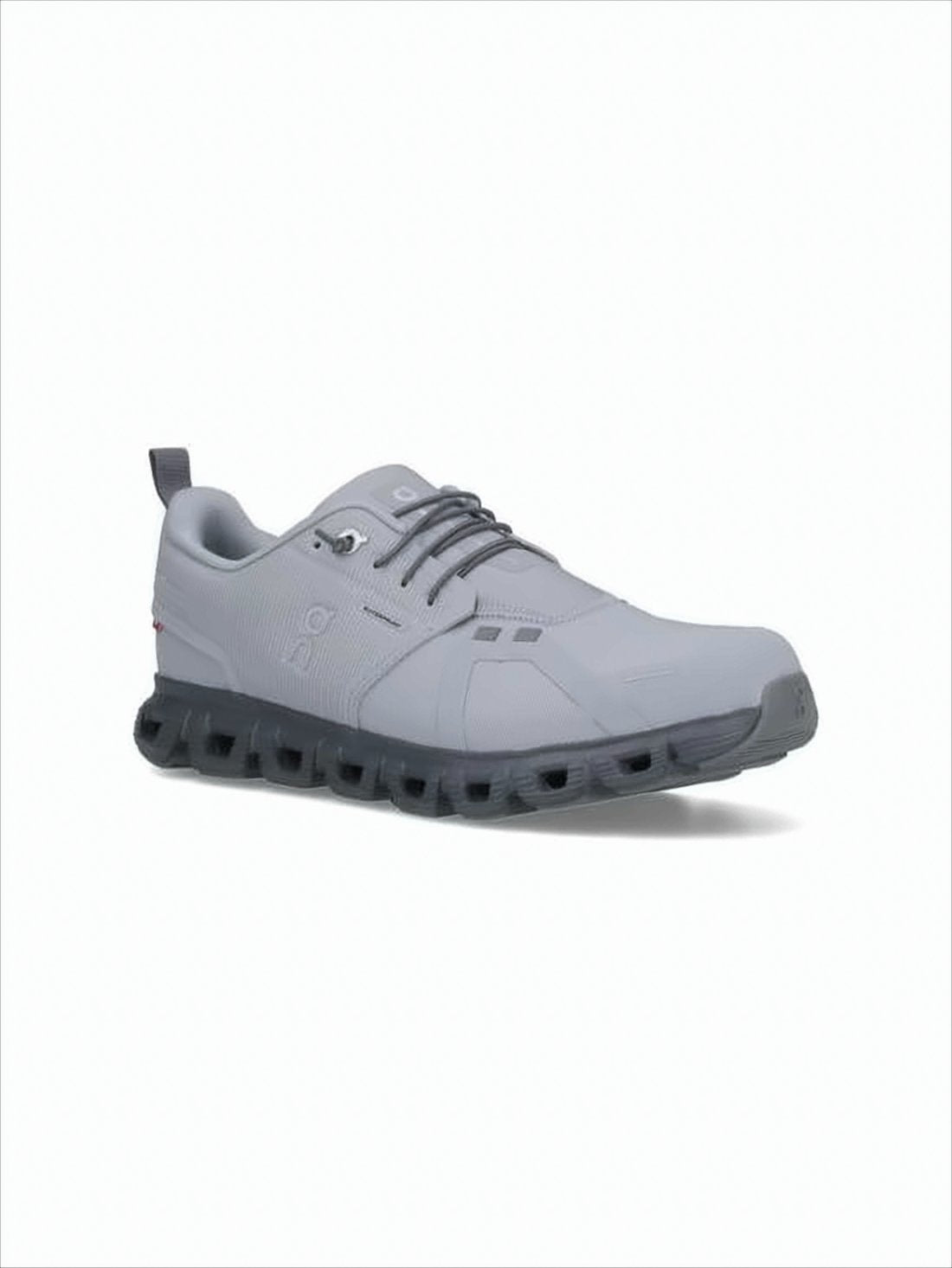 Waterproof Grey Sneakers with Recycled Polyester Upper
