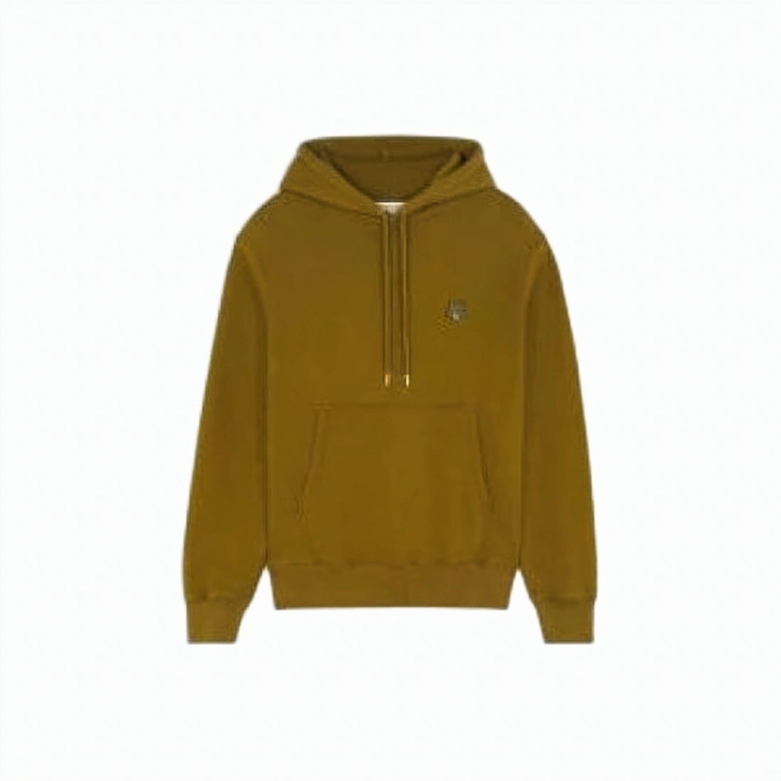 Pullover Hoodie with Kangaroo Pocket and Embroidered Logo