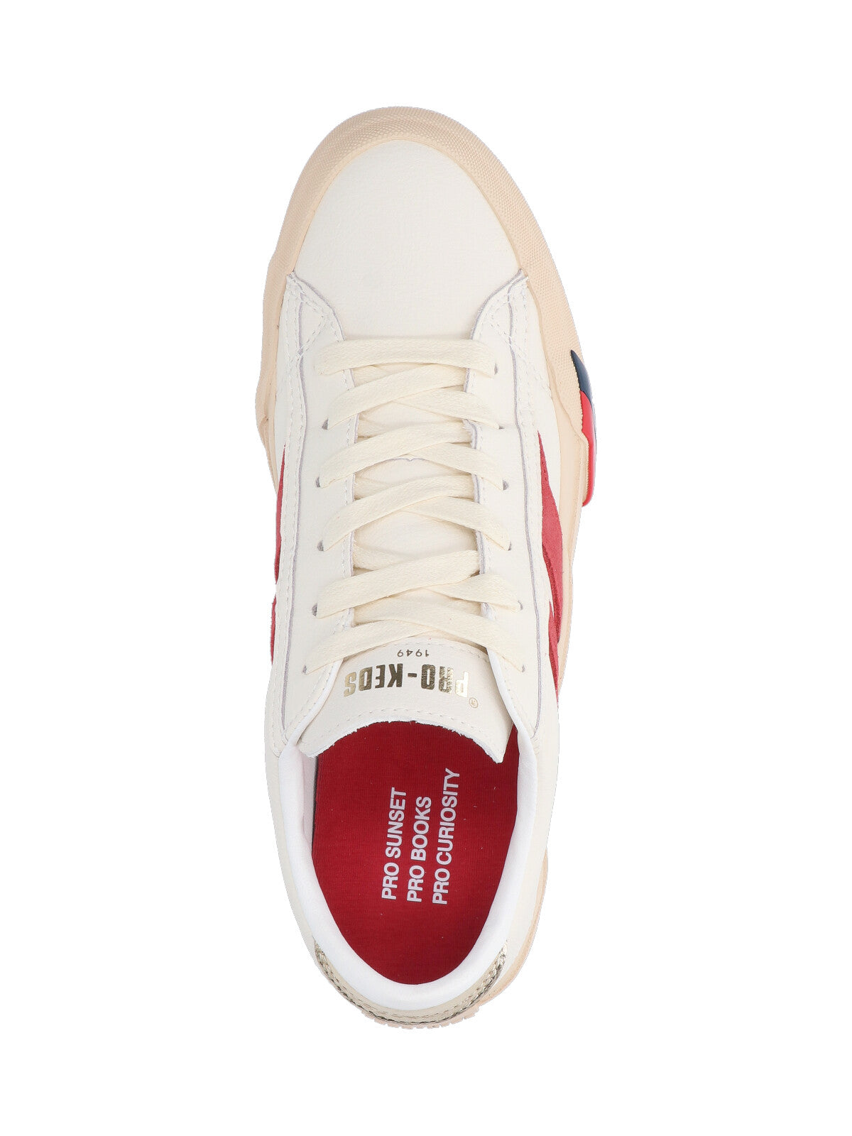 Low-Top Sneakers with Gold Logo Detail