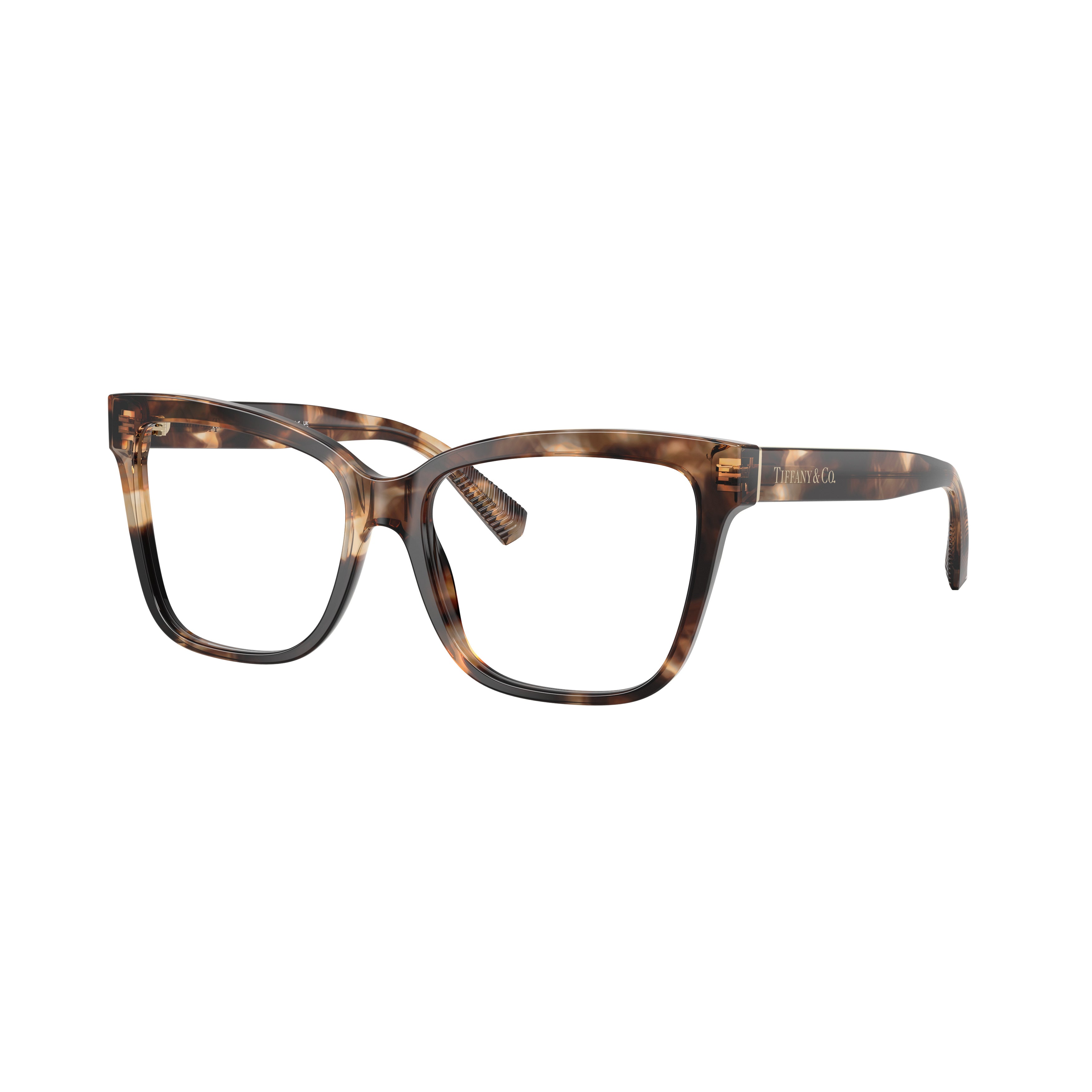0tf2260 Classic Tortoiseshell Square Frame Eyeglasses