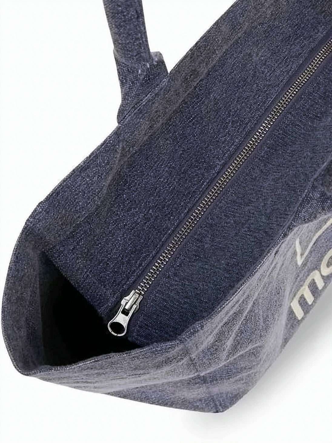 Textured Cotton Tote Bag