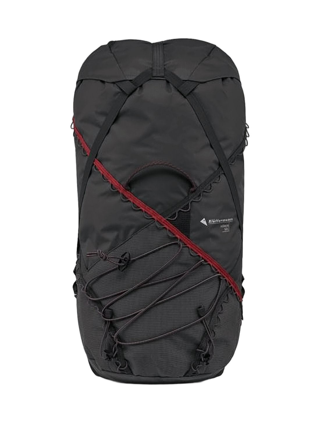 Streamlined Black Polyamide Klattermusen Backpack