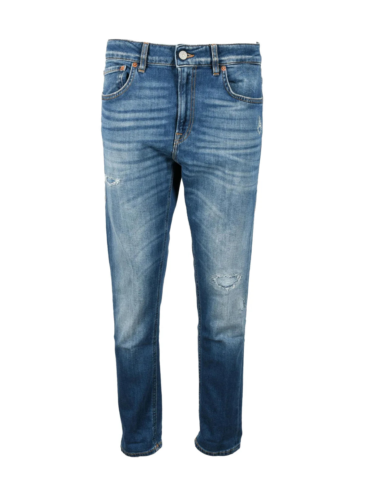 Blue Mila' Cotton Jeans