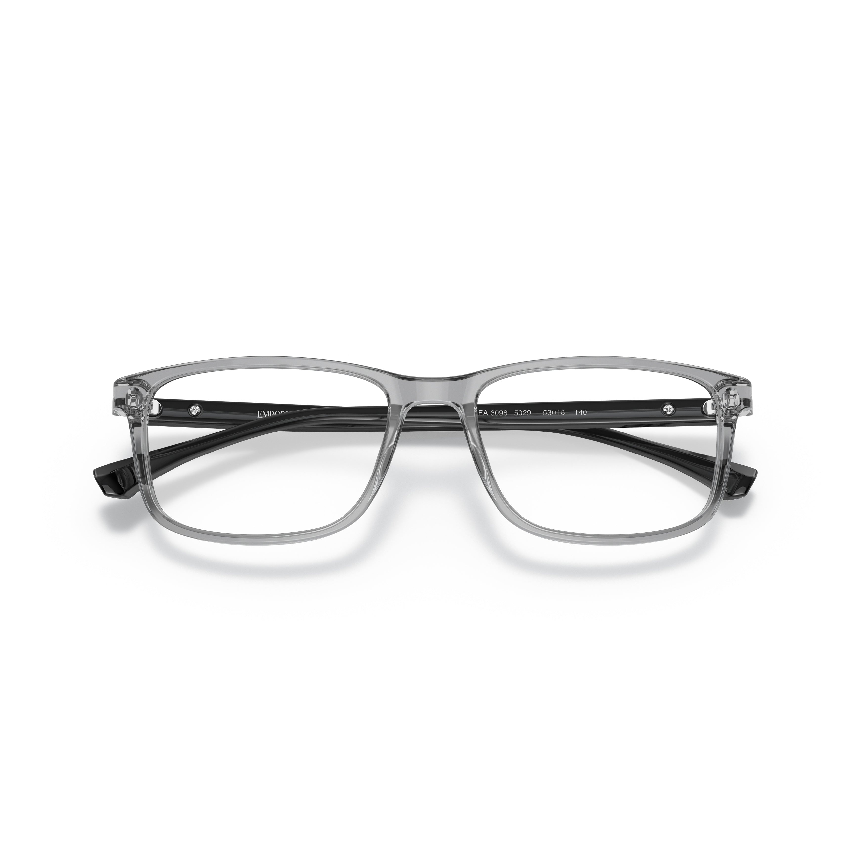 0ea3098 Translucent Grey Acetate Rectangular Eyeglasses