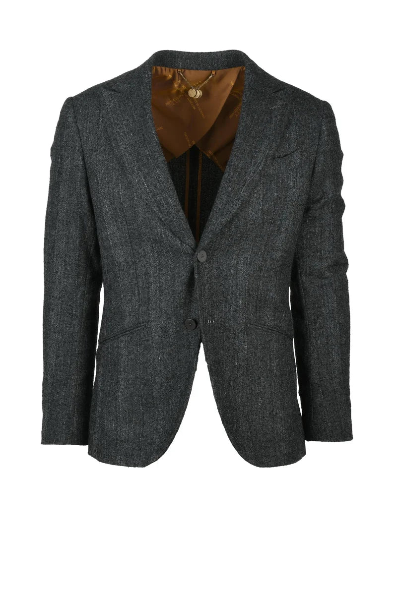 Rounded Jacket - Grey
