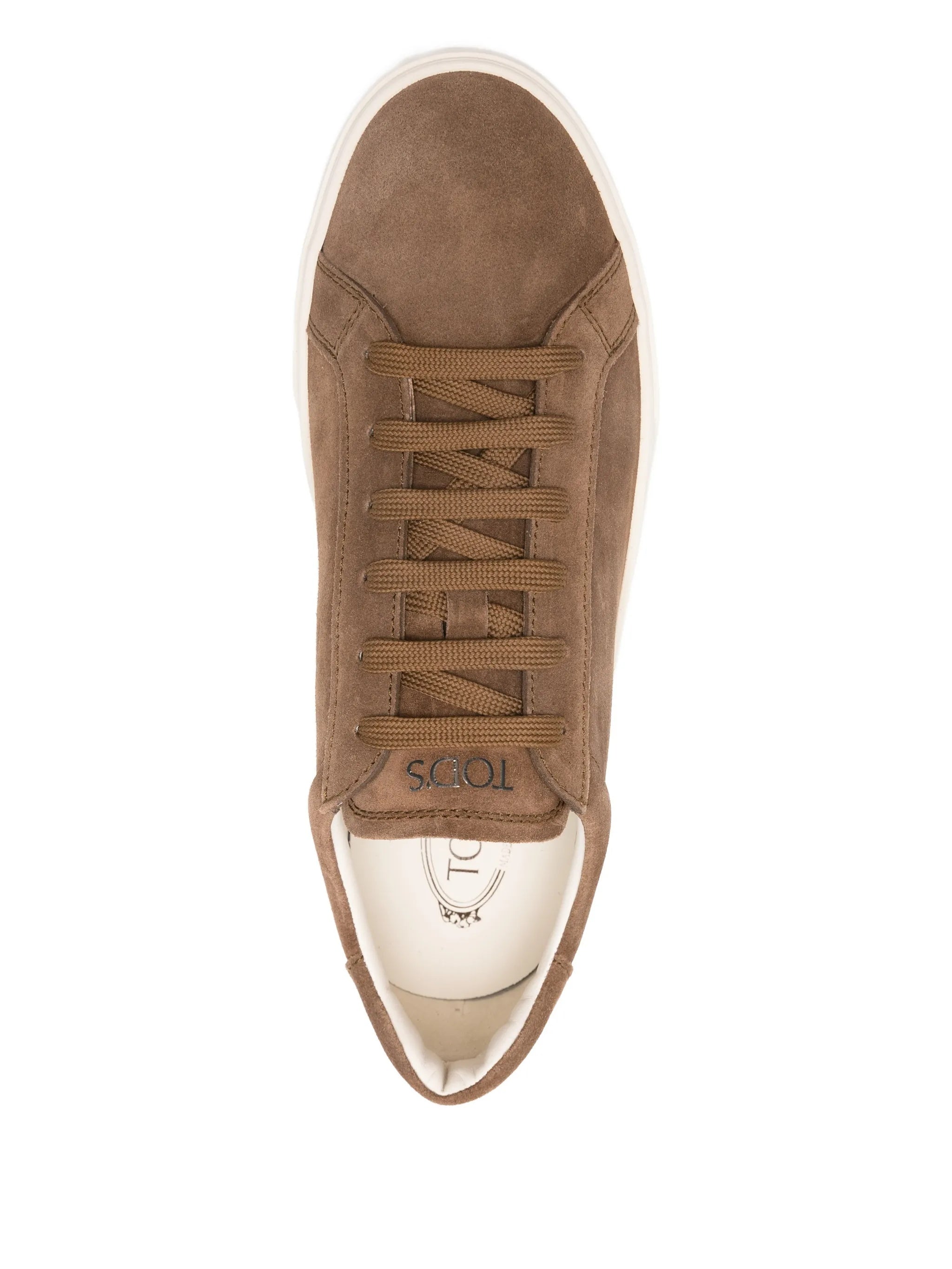 Brown Sneakers Suede Low-Top Sneakers