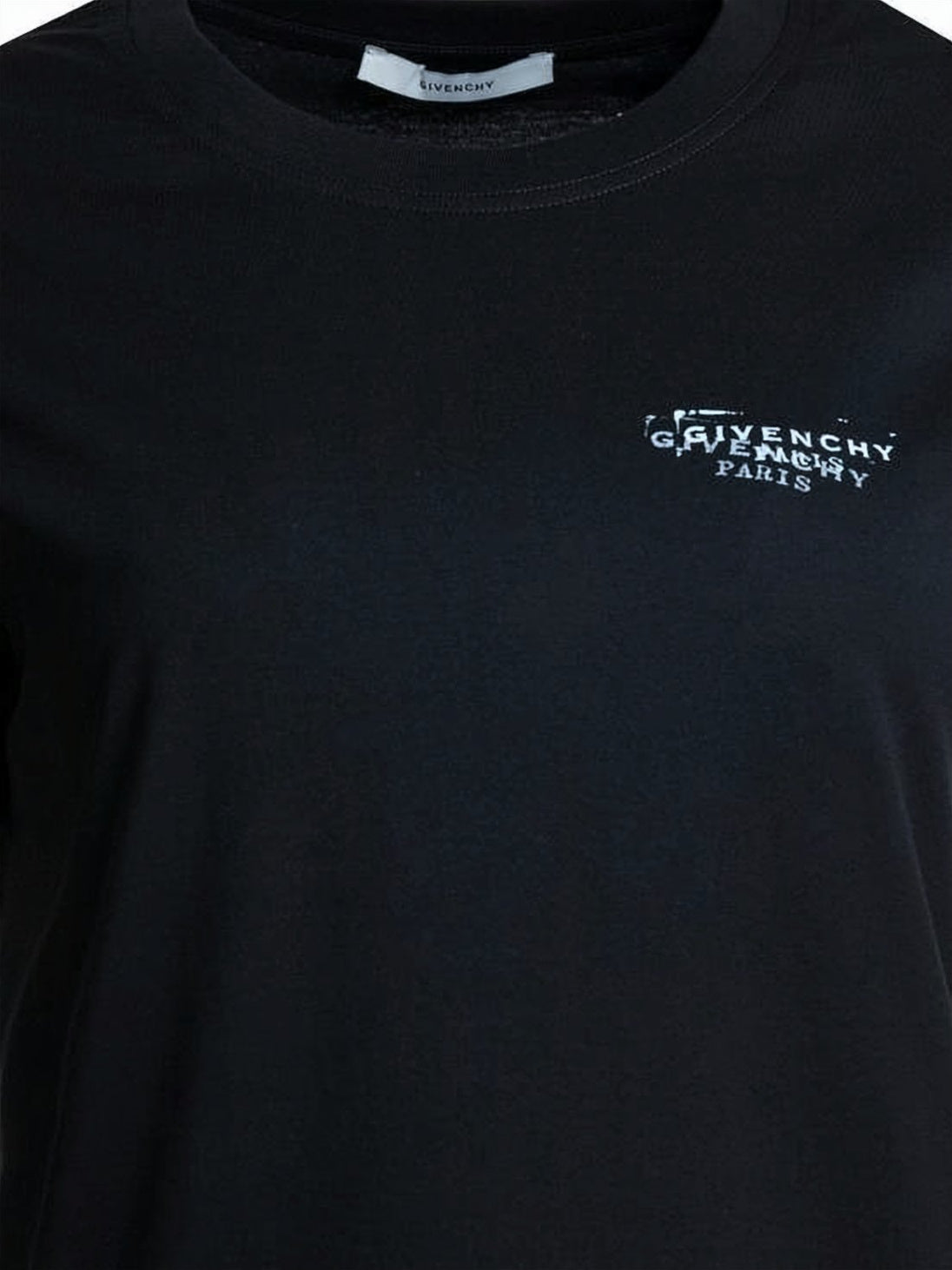 Relaxed Fit Black Short-Sleeved T-shirt