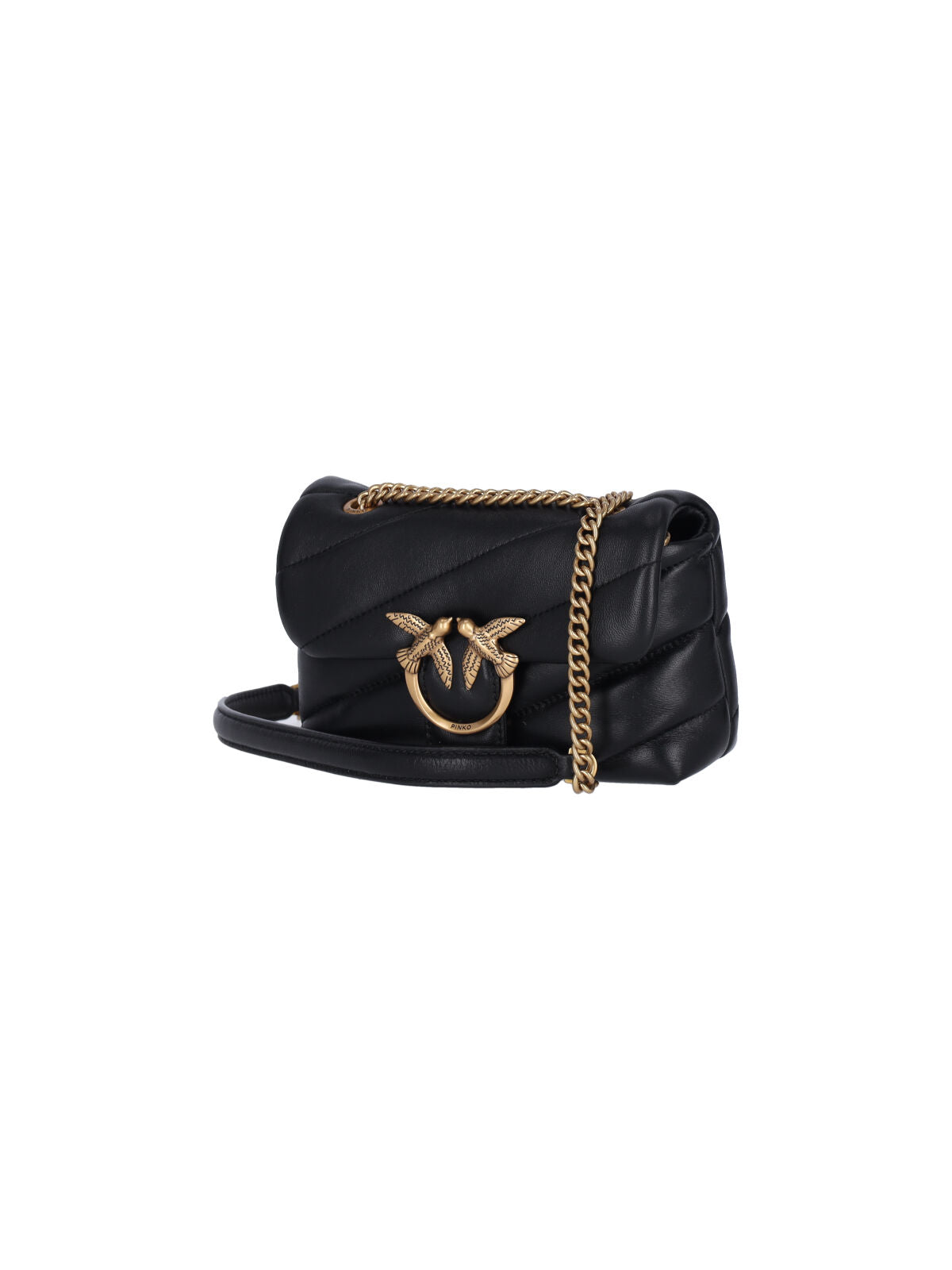 "Baby Love Puff" Mini Bag – Black