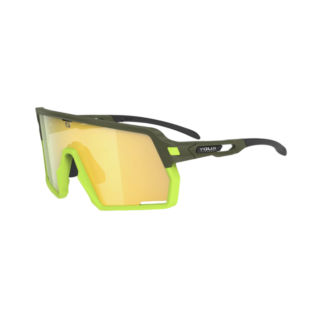 Kelion Olive Matte Angular Matte Olive Sunglasses