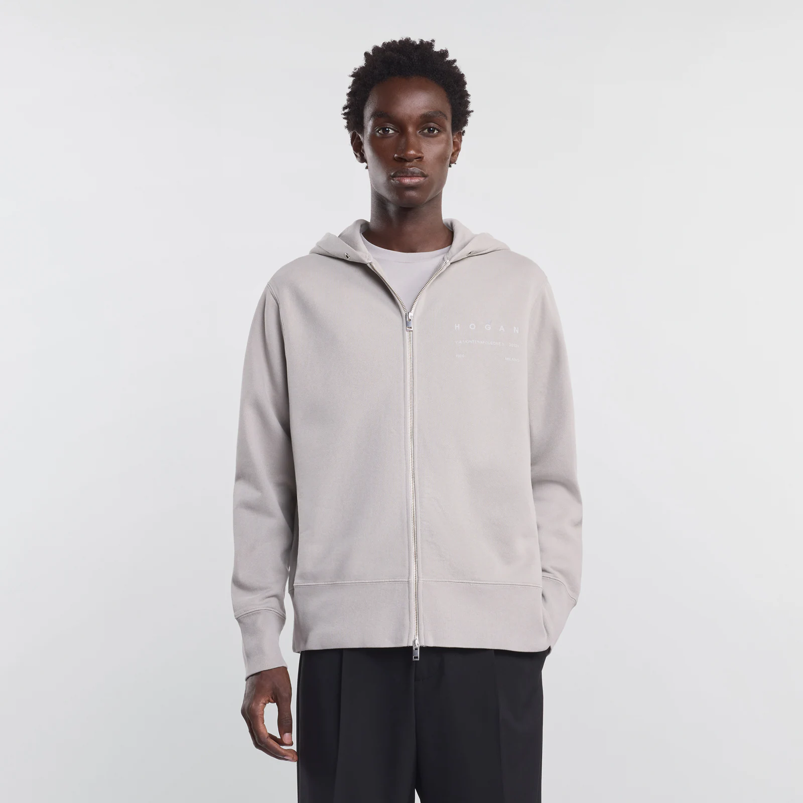 Refined Zip Hoodie Crafted