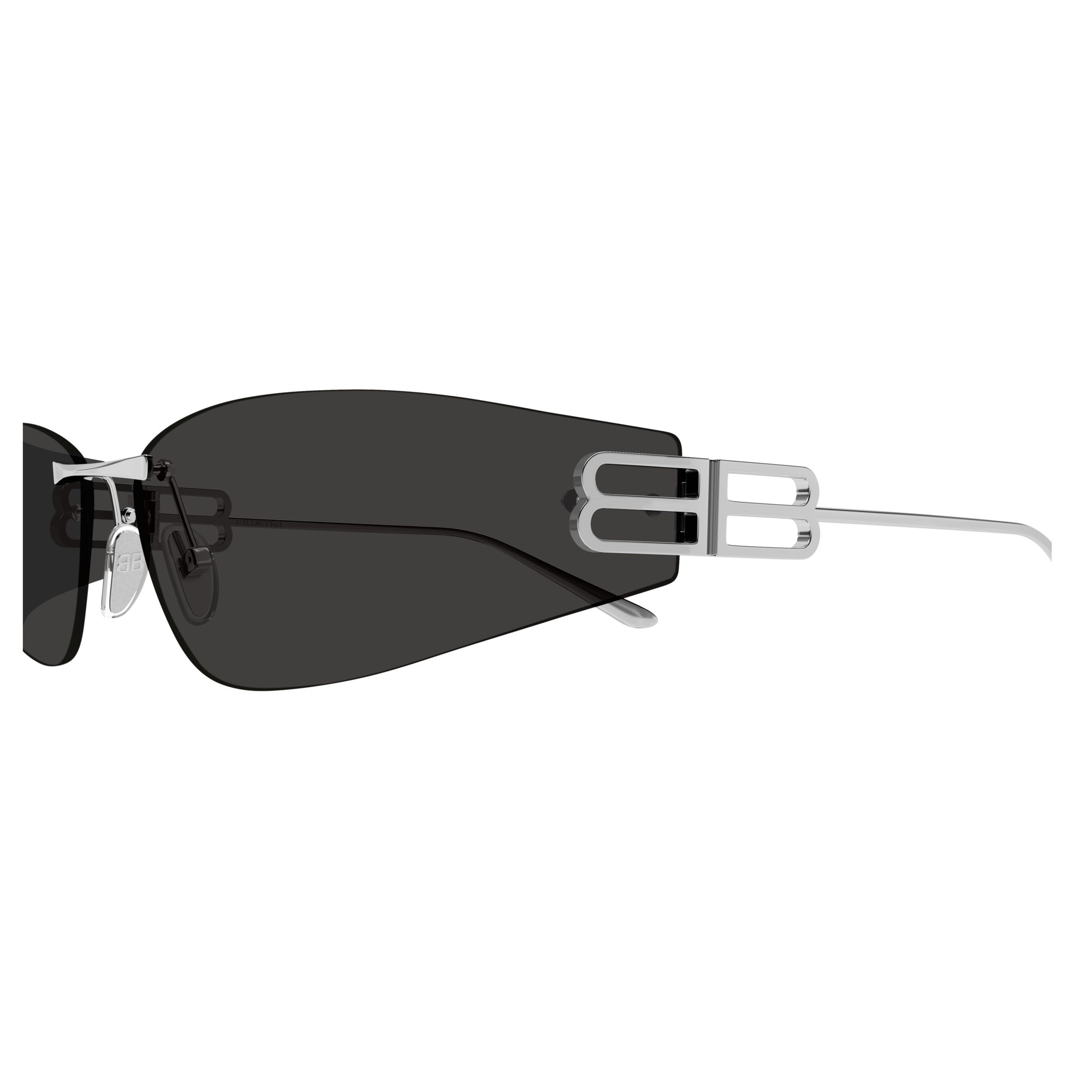 Rimless Sunglasses With Distinctive Double-B Logo