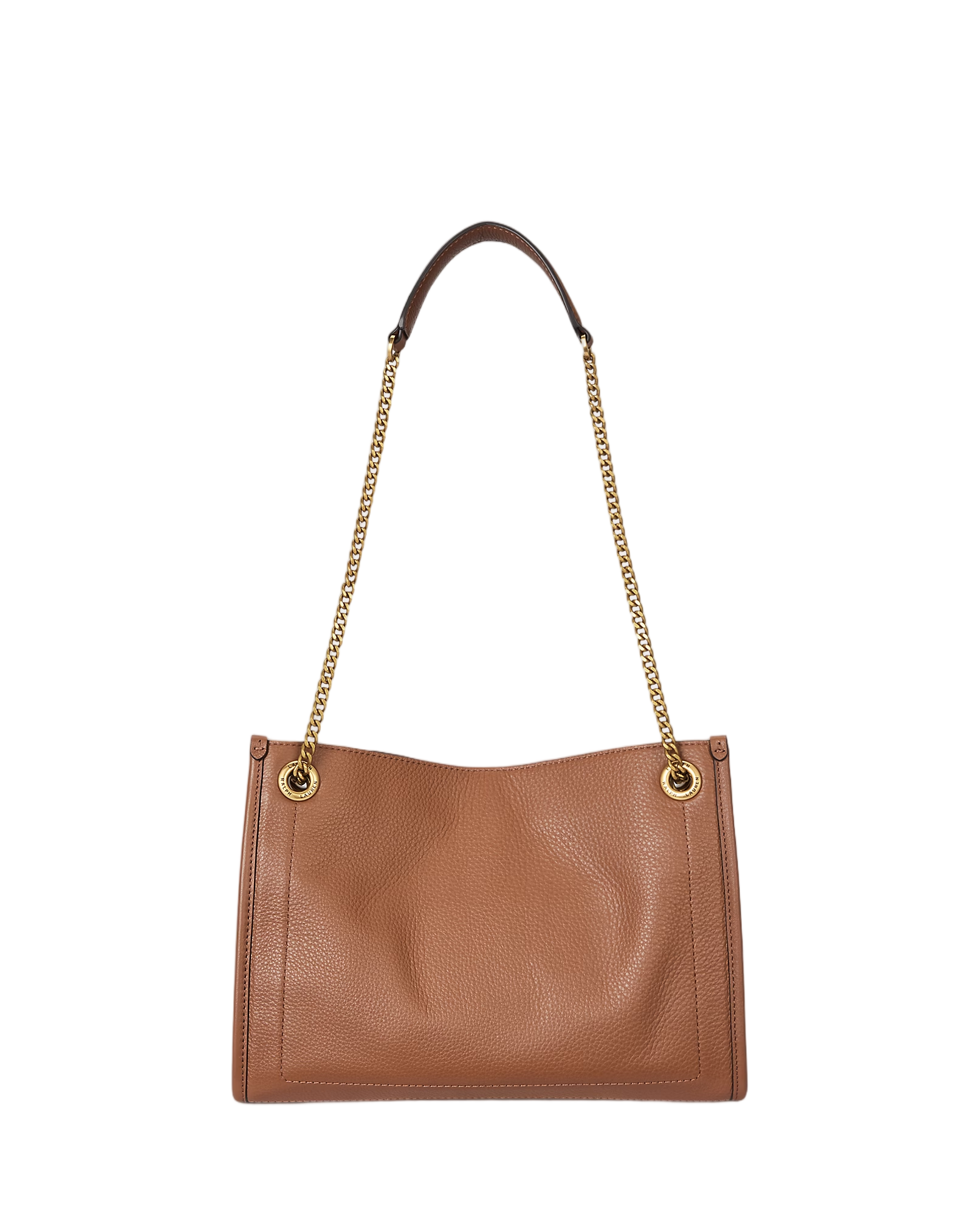 Medium Luxe Pebble Leather Tote