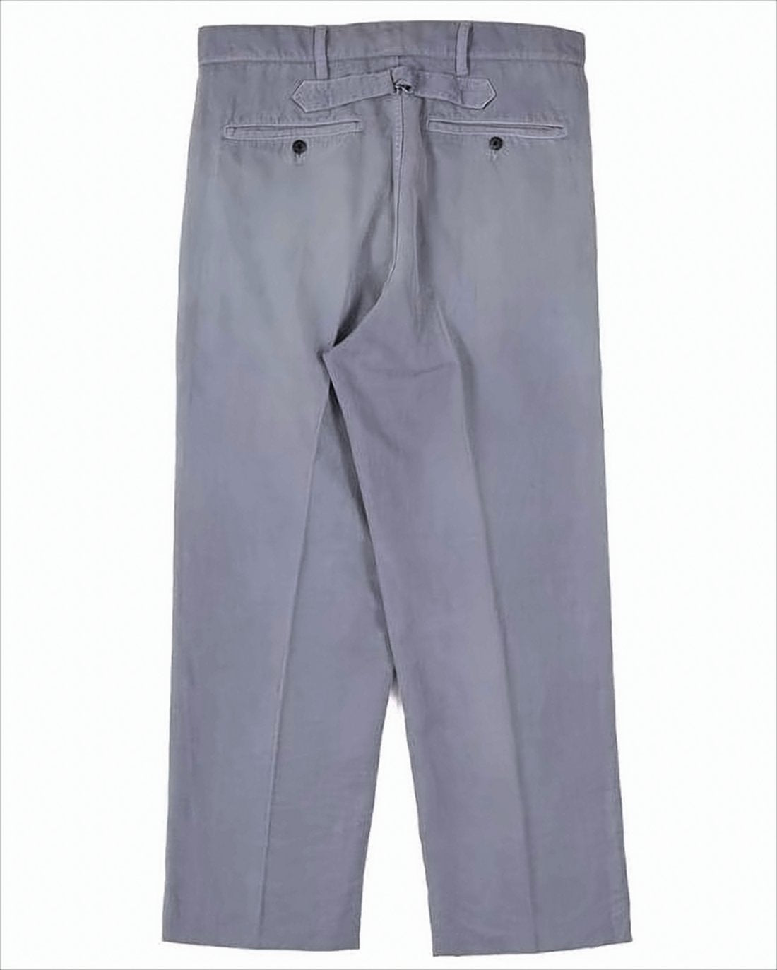 Tailored Grey Straight Pants