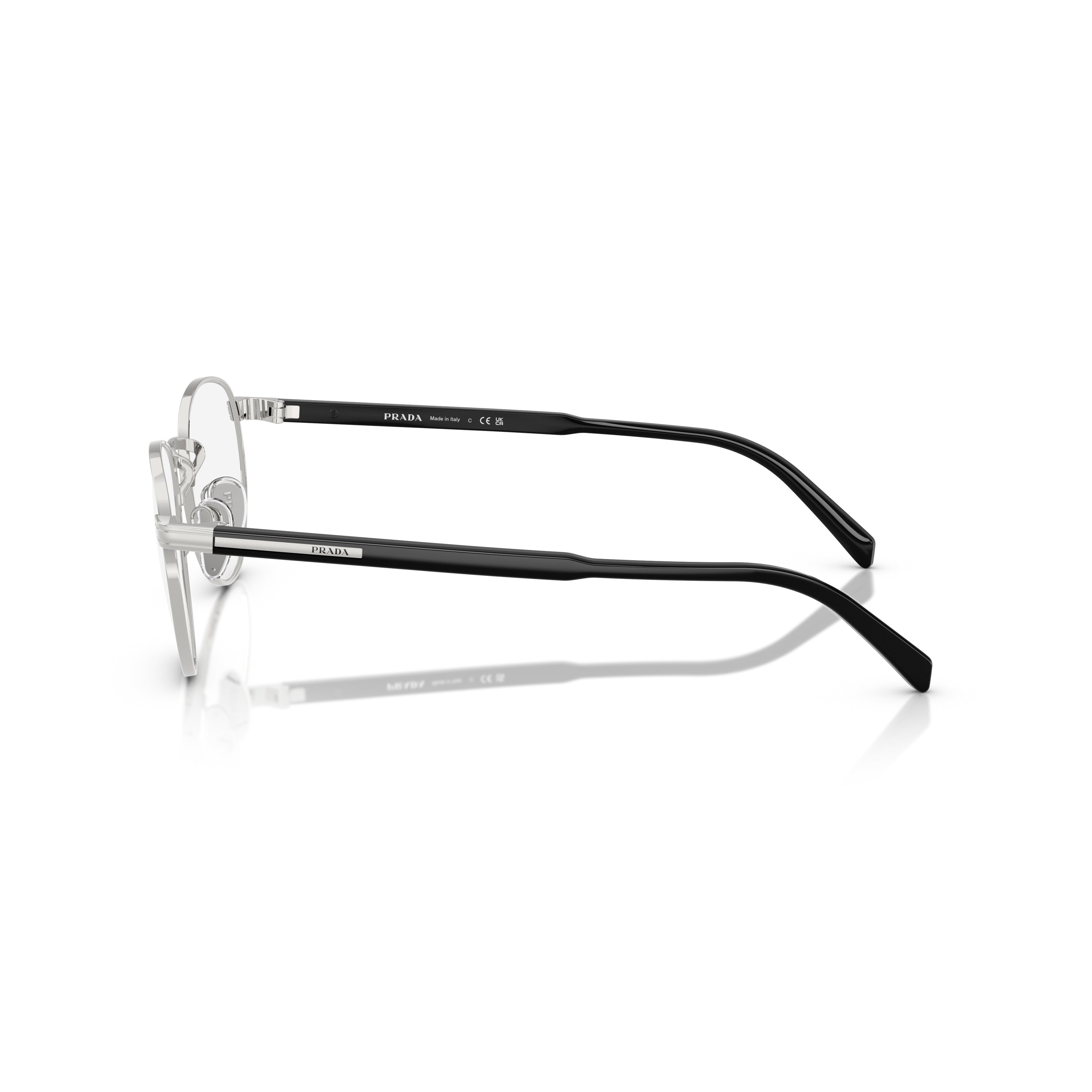 0pr B52v Round Metal Frame Eyeglasses