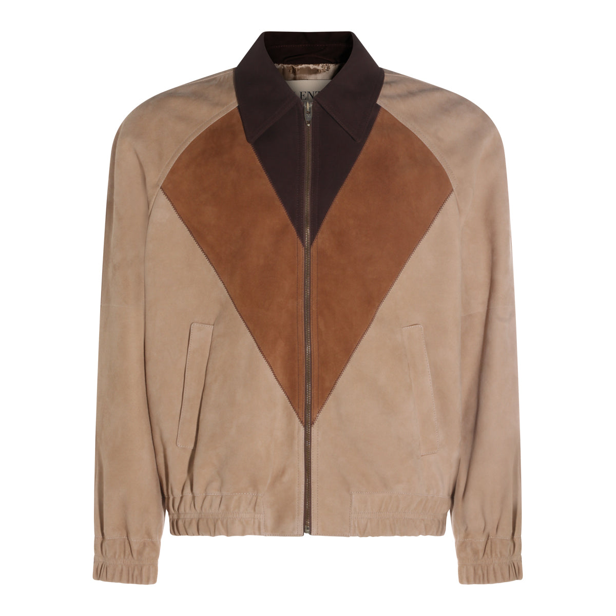 Geometric Zip Jacket