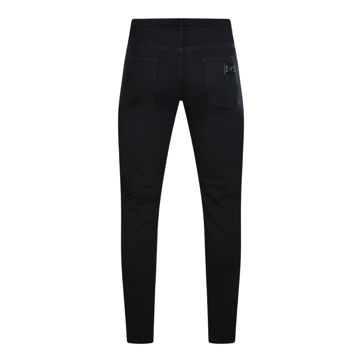 Slim-fit Black Denim Jeans