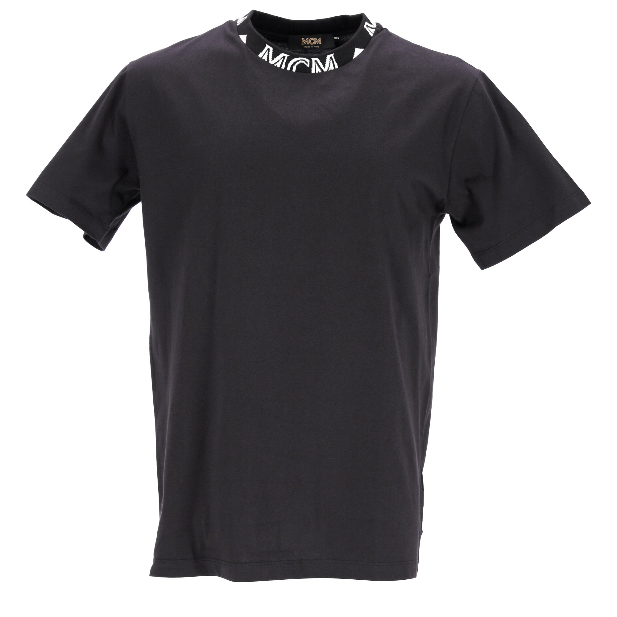Logo Collar T-Shirt With Distinctive Branding