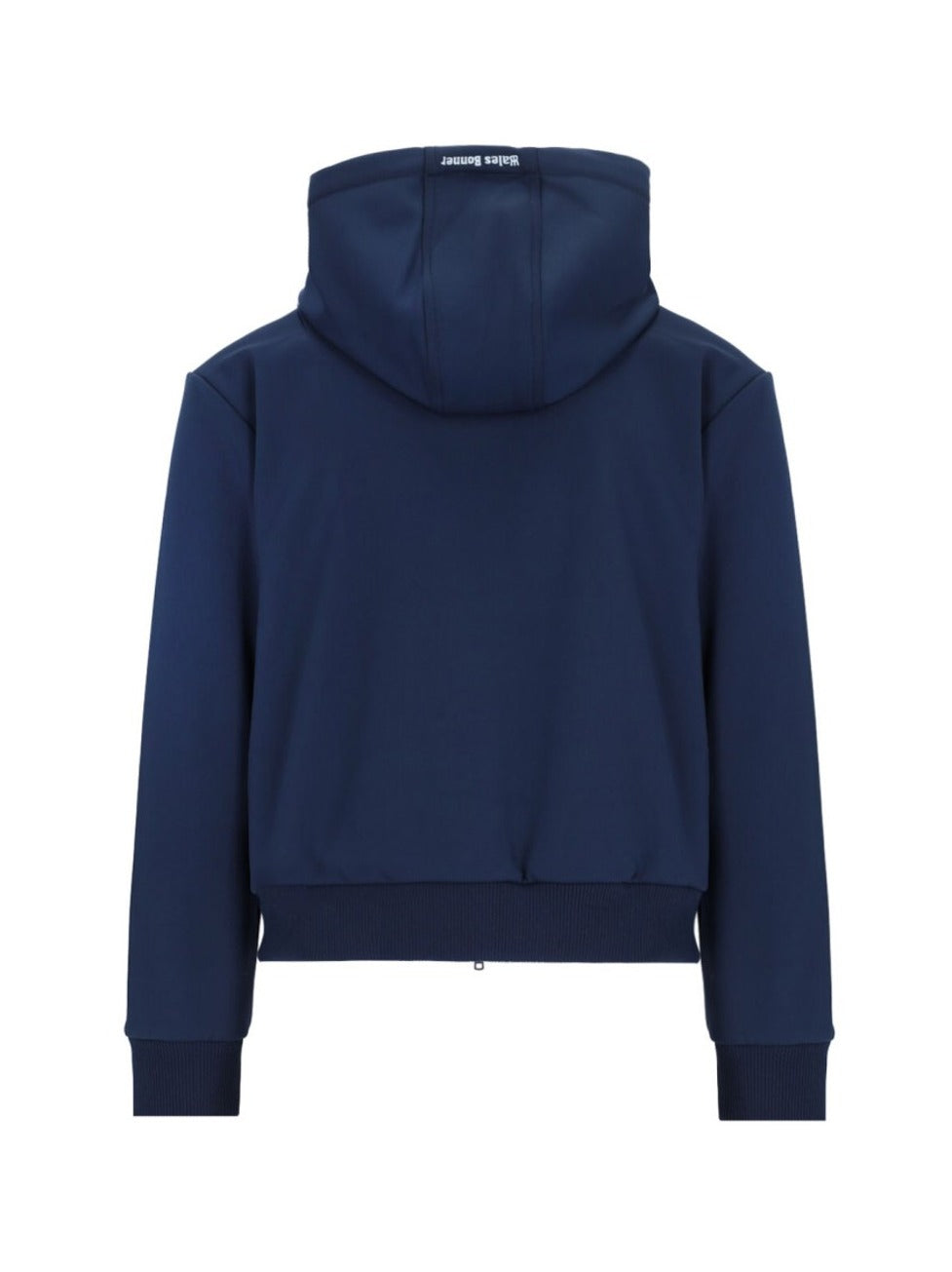 Navy Blue Fabric Hoodie
