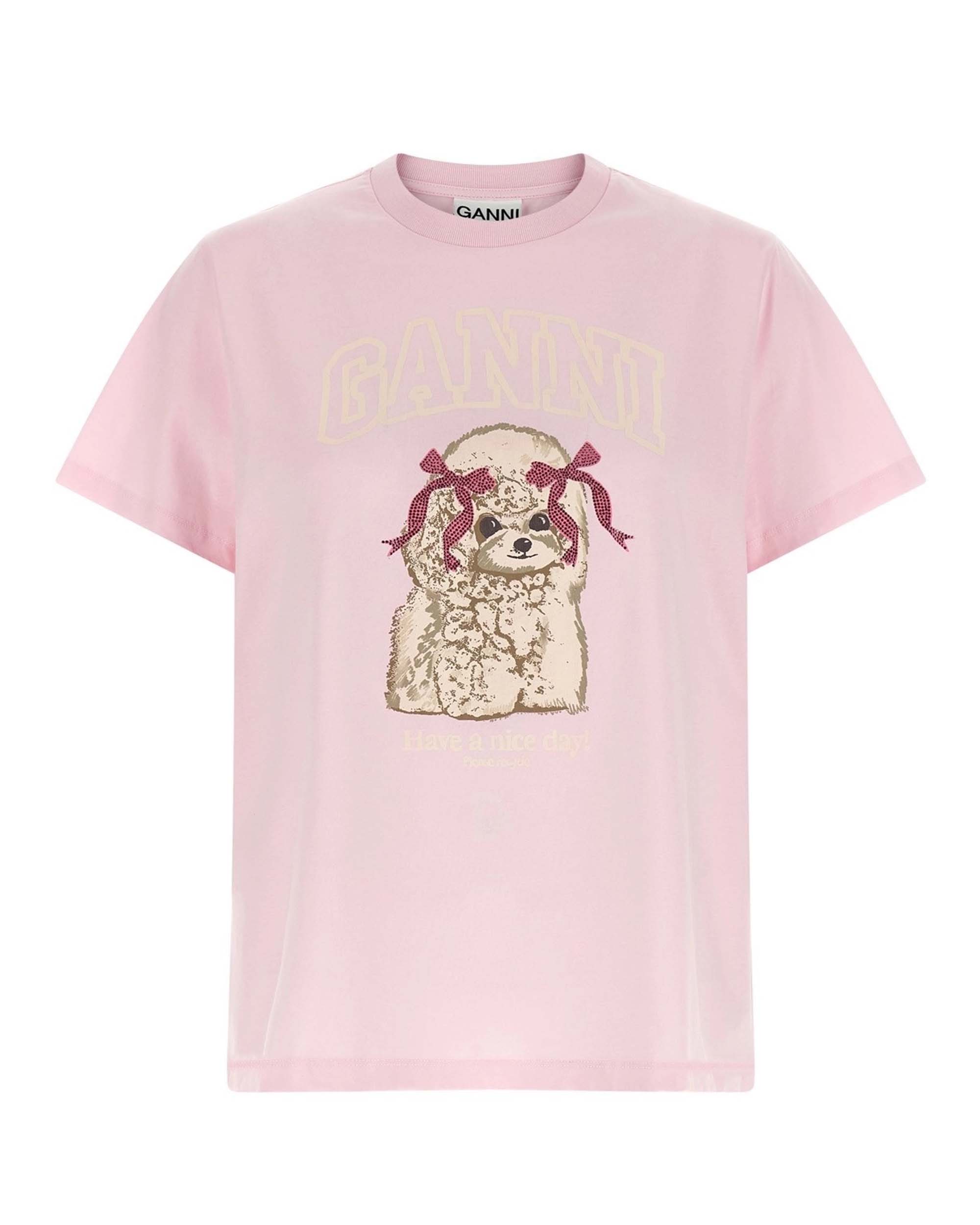 Poodle Chalk Pink T-Shirt