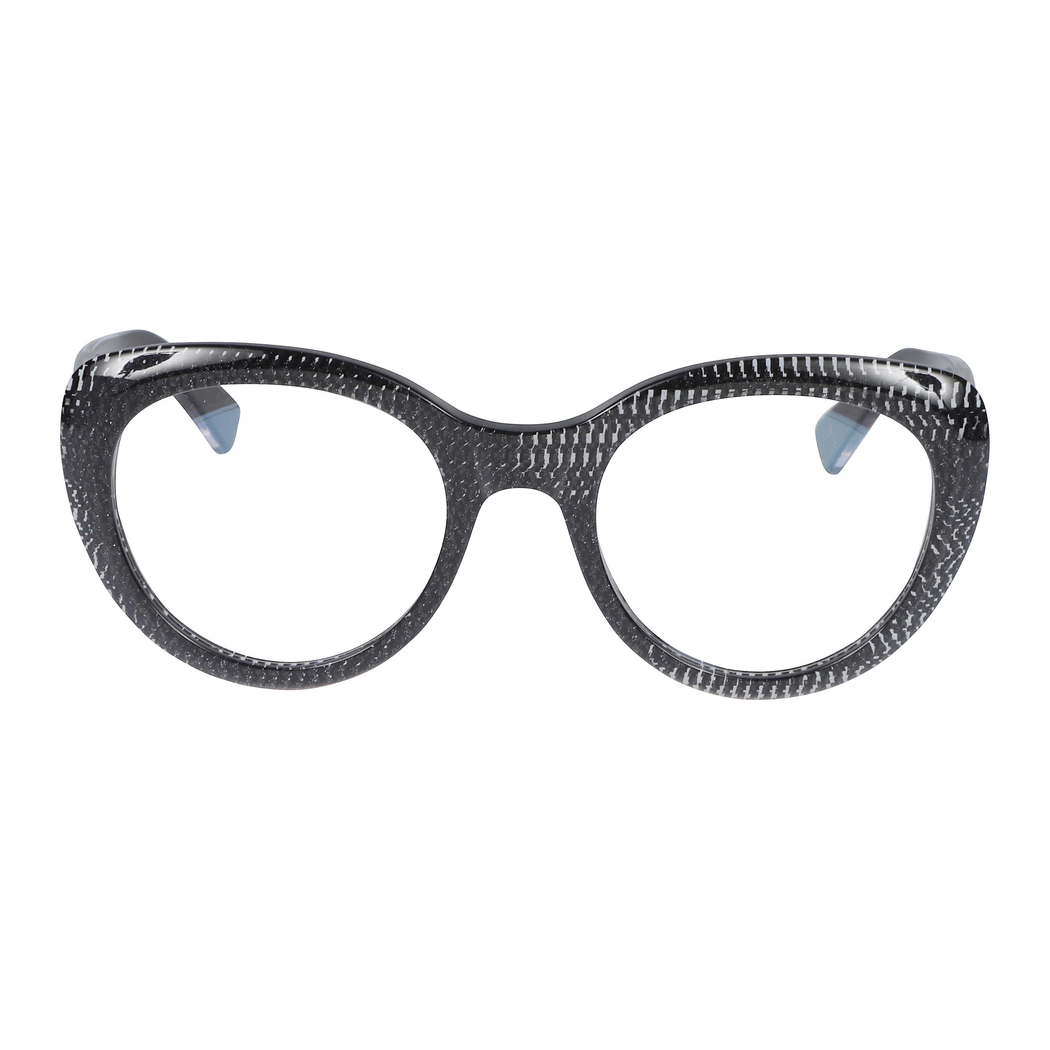 Sophia Glamour Cat-Eye Frame Eyeglasses with Gold-Tone Details