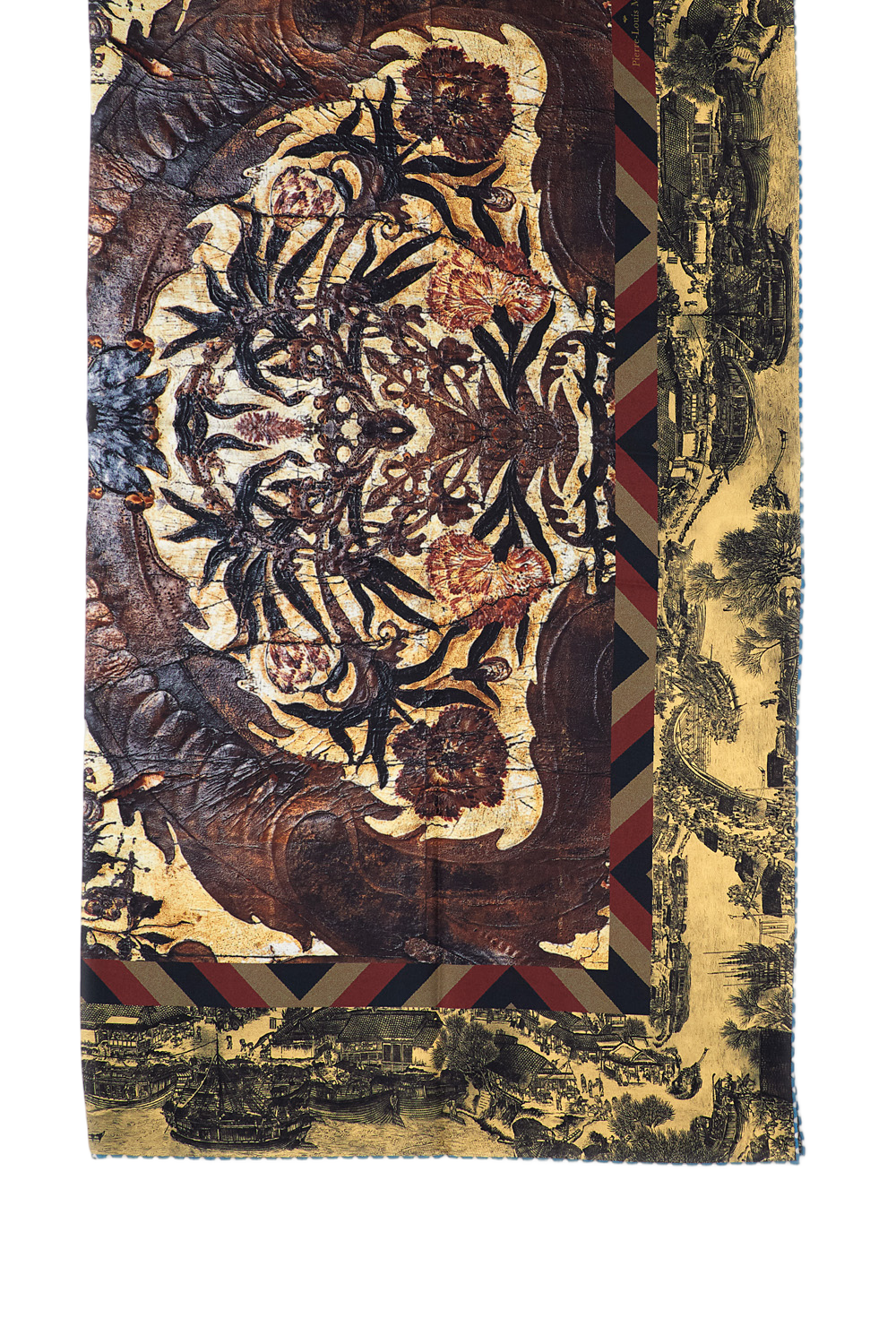 Intricate Multicolour Scarf by Pierre-Louis Mascia