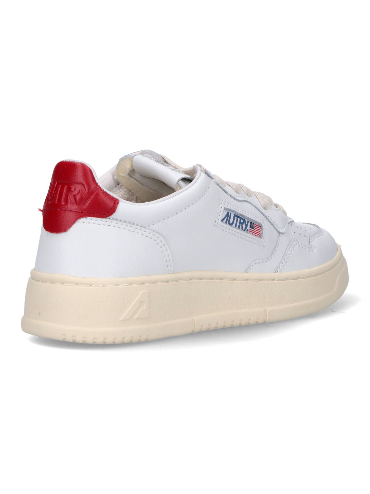 Medalist' Low-Top Sneakers In White Leather