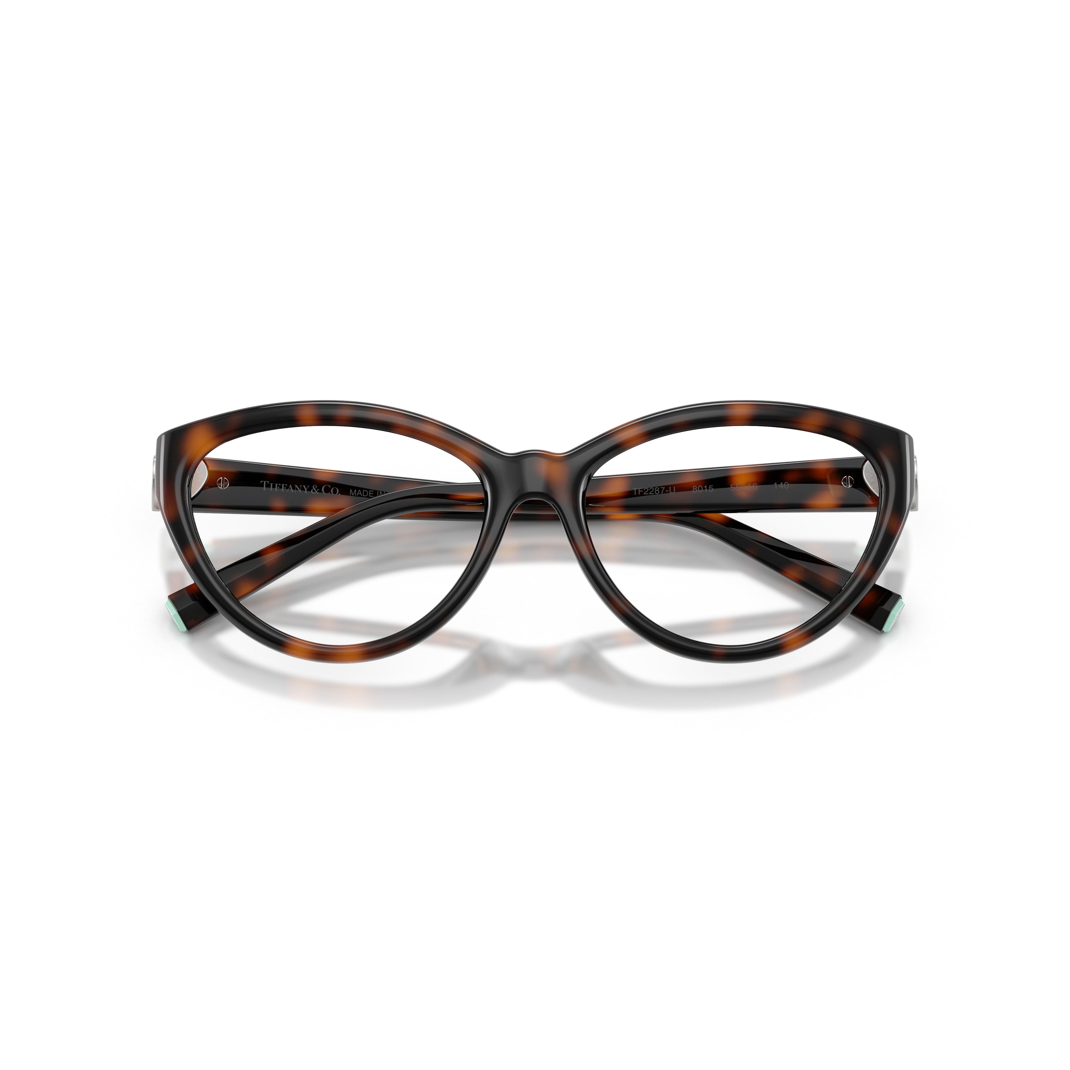 0tf2287u Cat-Eye Tortoiseshell Eyeglasses