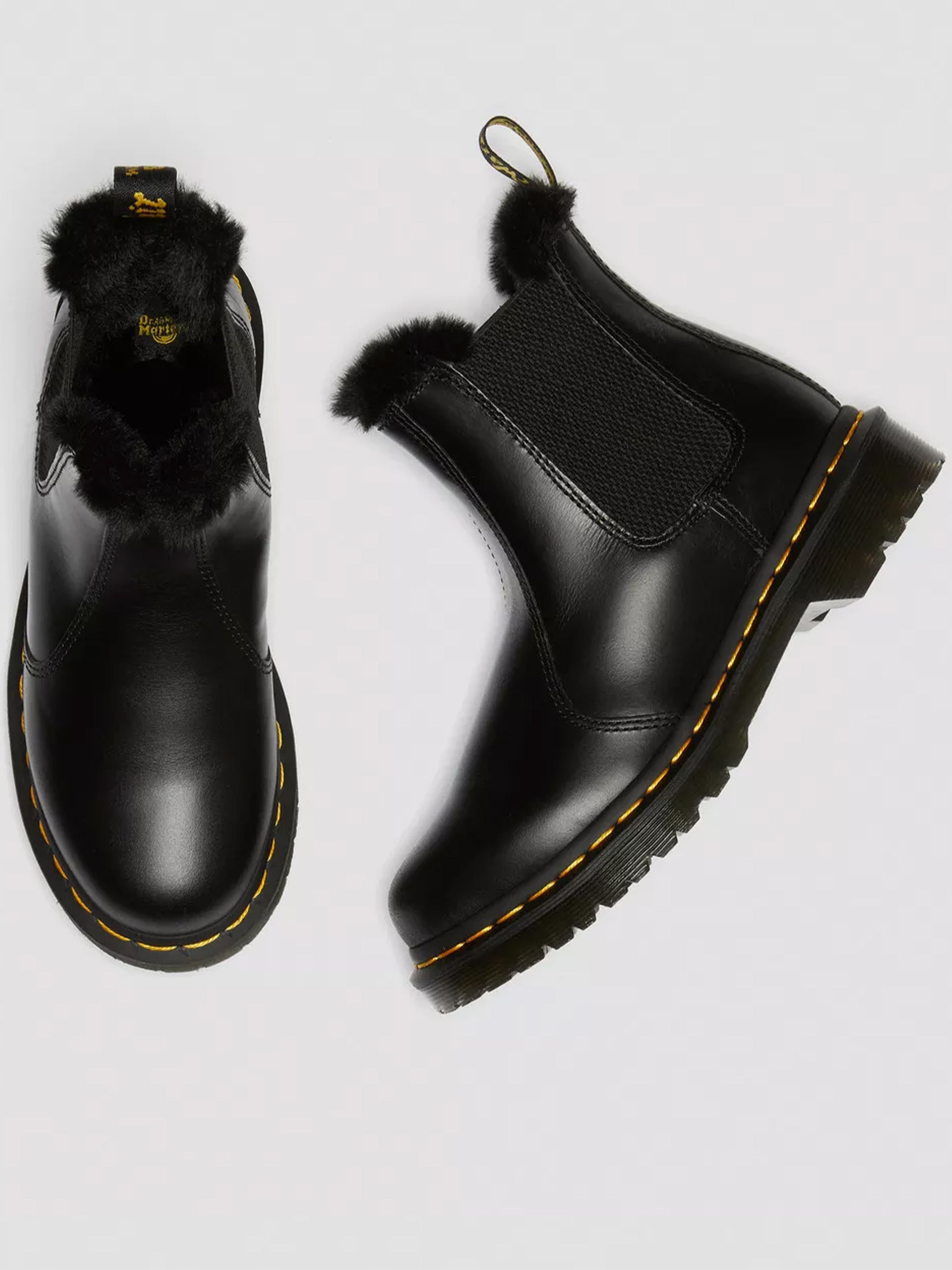 2976 Leonore Fur Lined Leather Boots