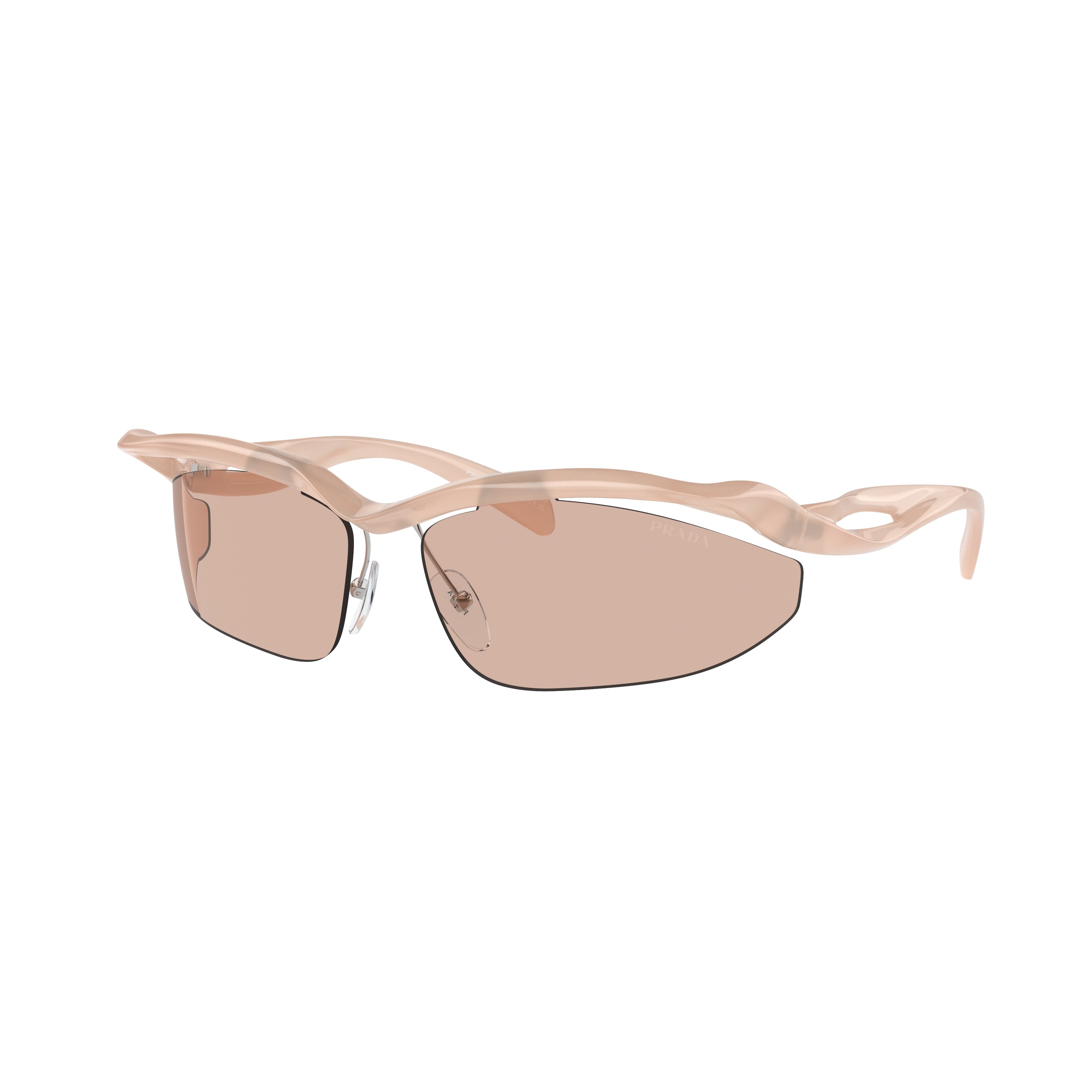 0pr A25s Semi-Rimless Sunglasses