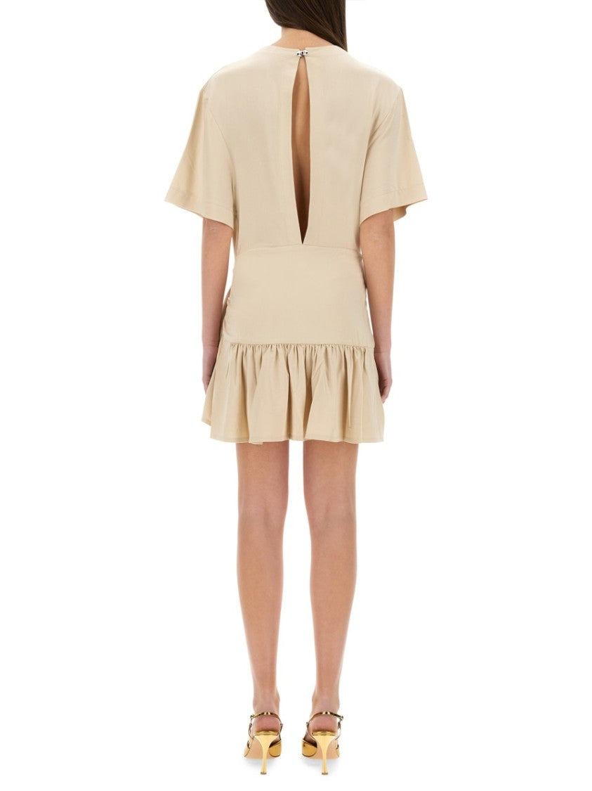 Mini Dress With Playful Bow Detail