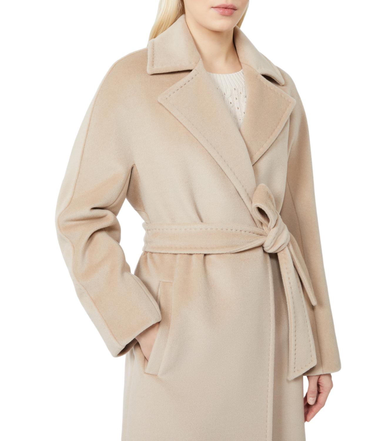 Classic Beige Virgin Wool Scire Coat