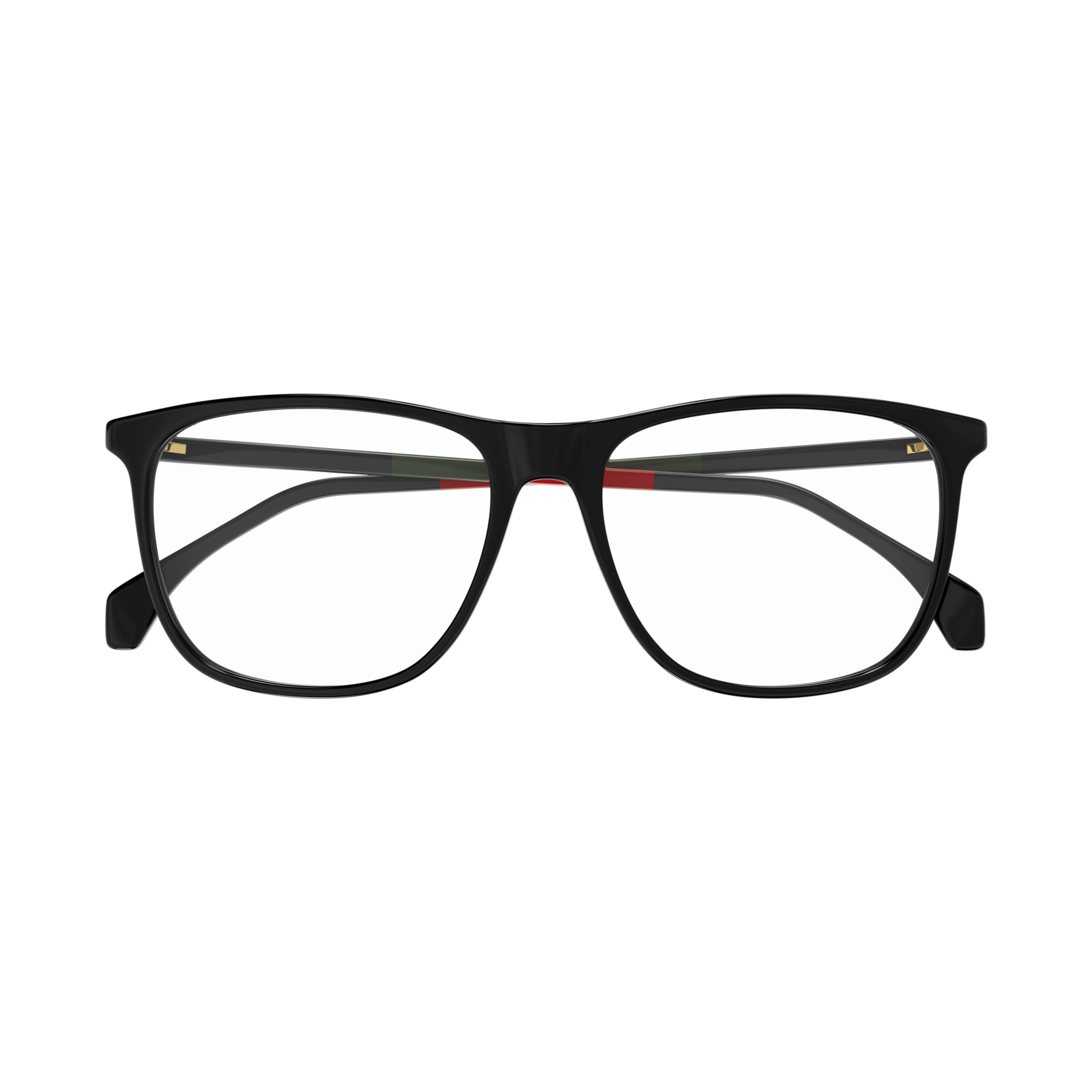 Gg0554o Square Black Acetate Eyeglasses