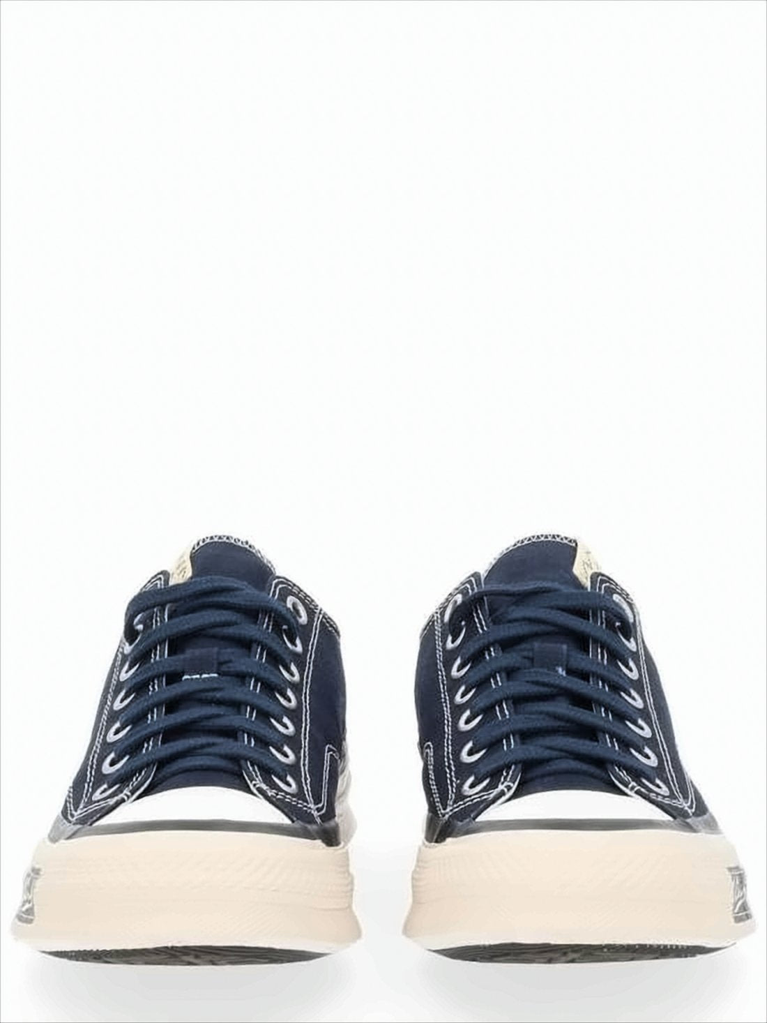 Canvas Low-Top Sneakers with Vibram Outsole