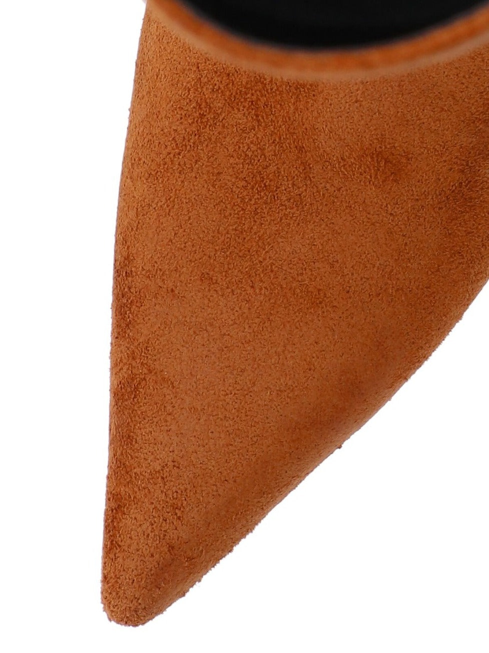 Mid-Calf Lambskin Boots With Pointed Toe