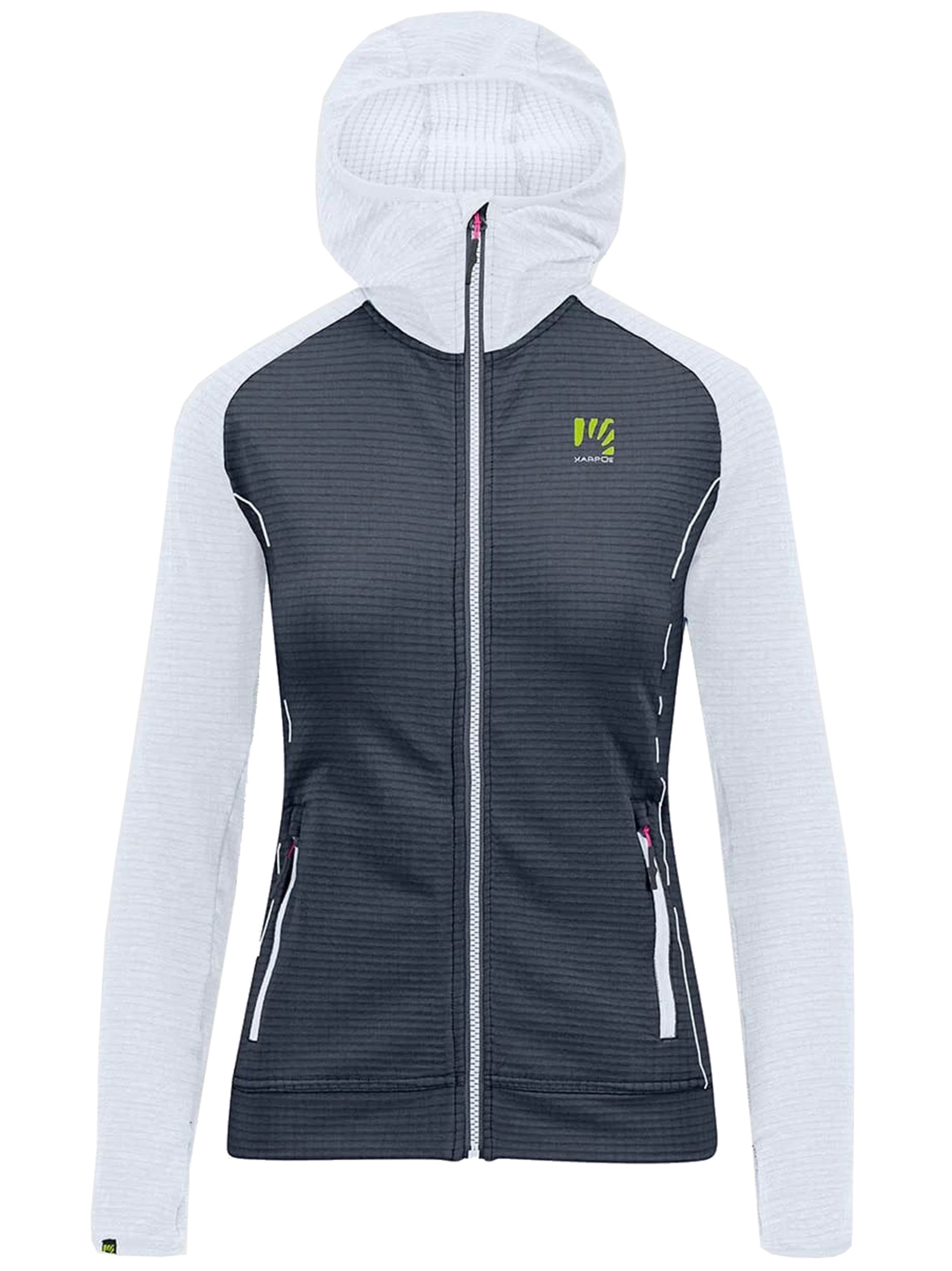 Grey Ambrizzola W Fitted Technical Hoodie