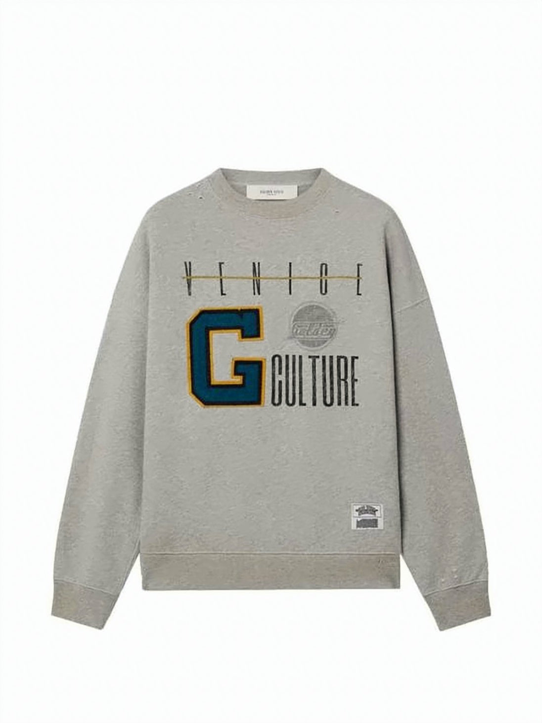 Relaxed-Fit Graphic Print Long-Sleeve Sweatshirt