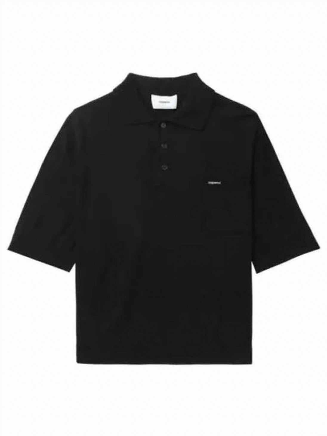 Black Polo Shirt with Classic Design
