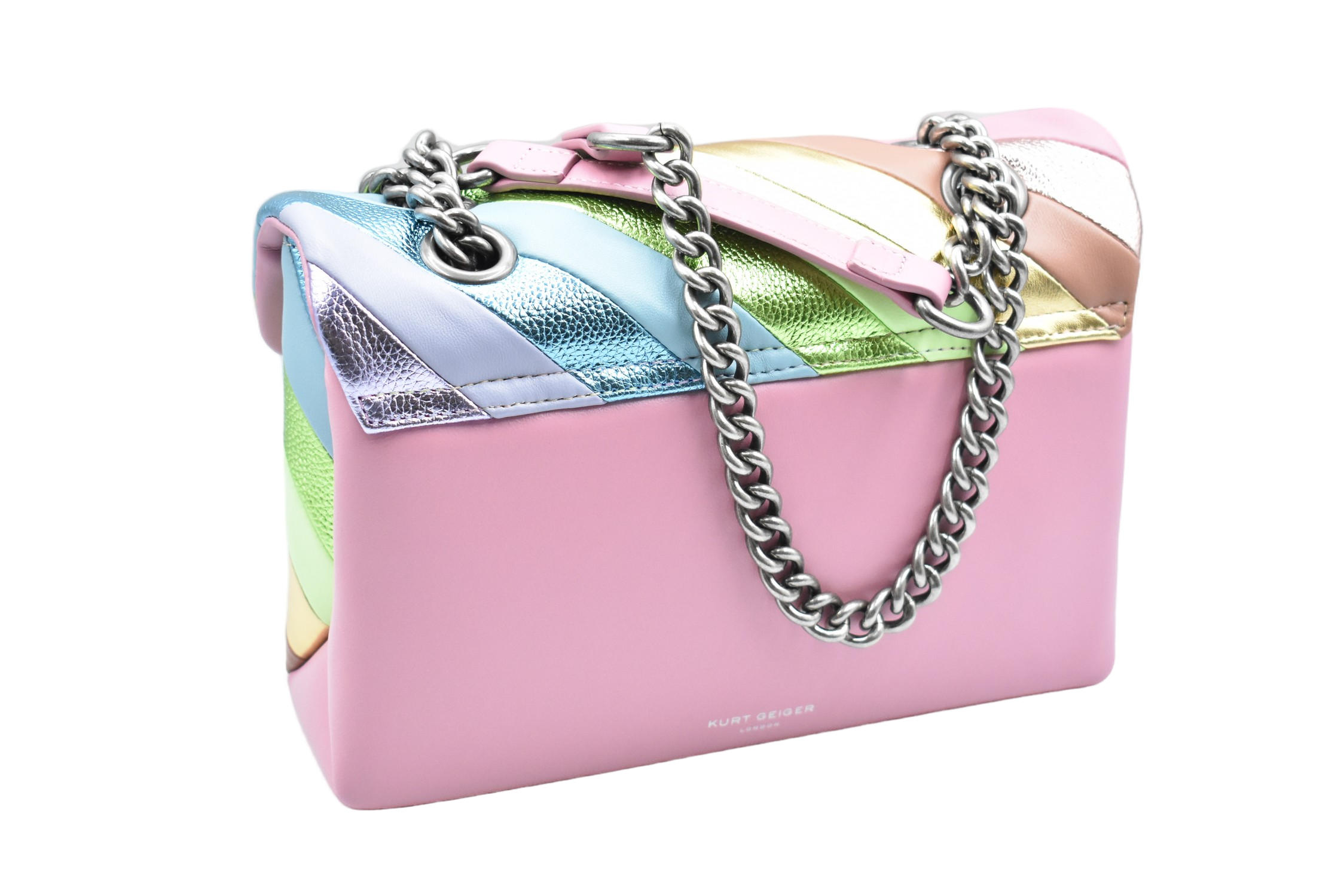 Pastel Stripe Shoulder Bag