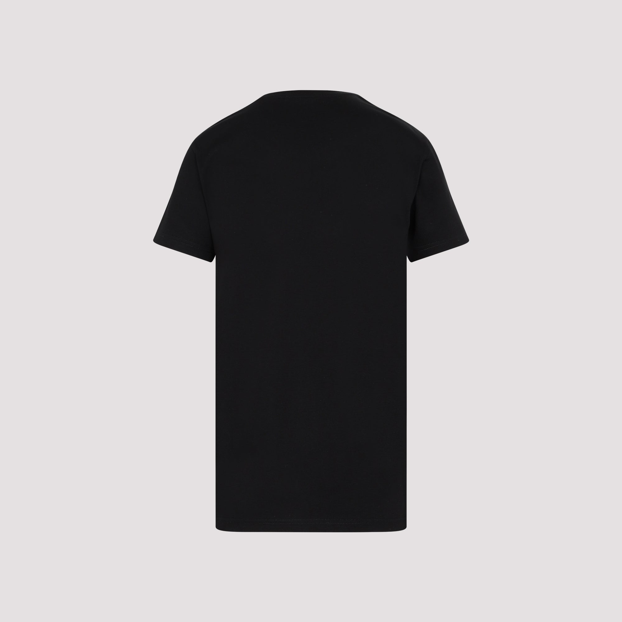 Cotton T-Shirt With Iconic Logo Patch