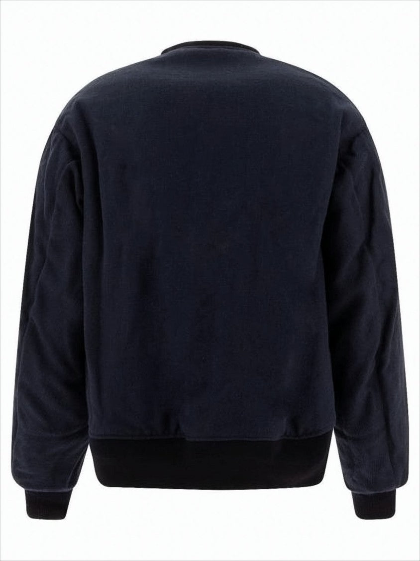 Black Jacket with Stand Collar
