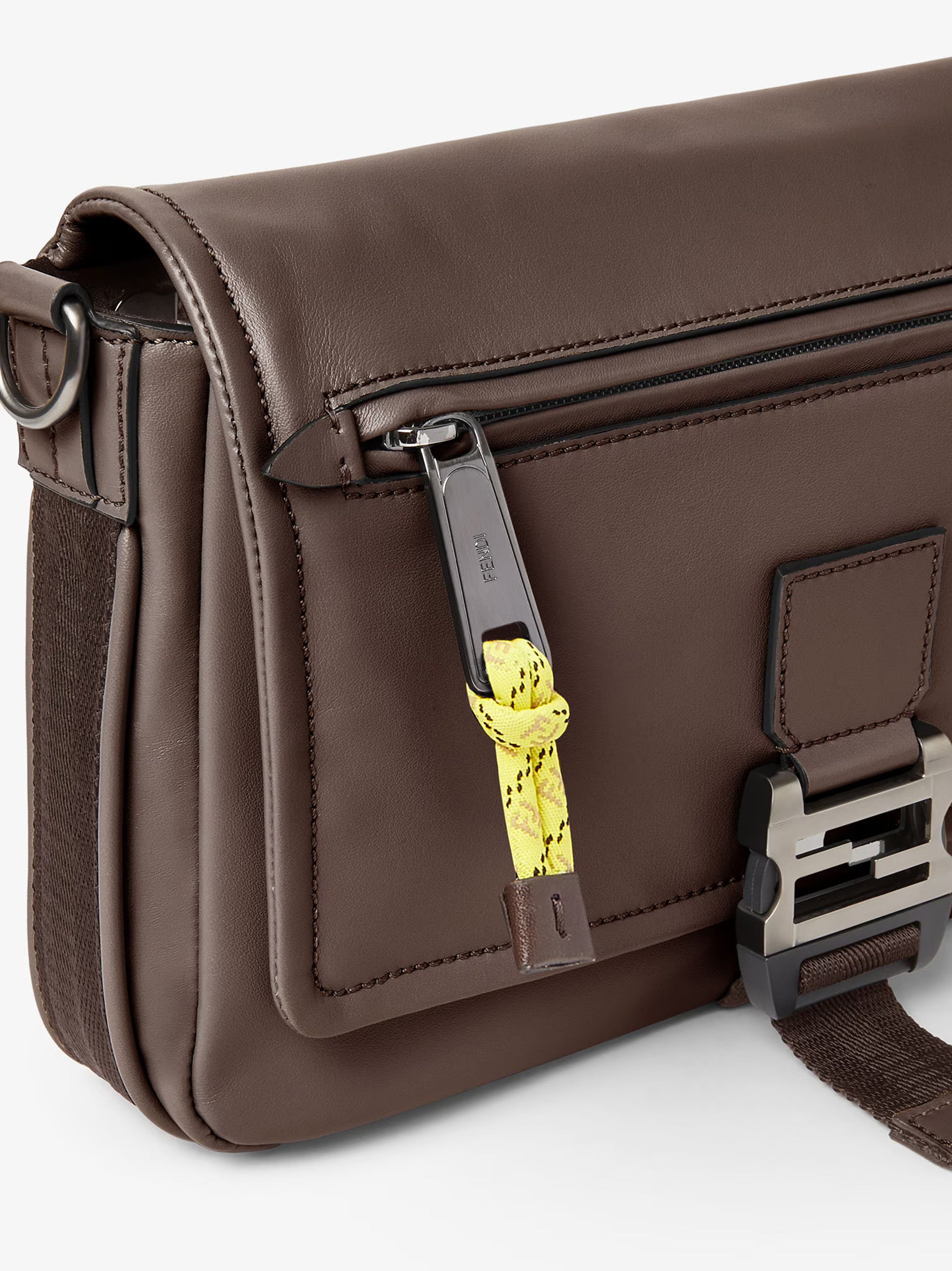 Flux Messenger B Vit.Mal Brown Leather Messenger