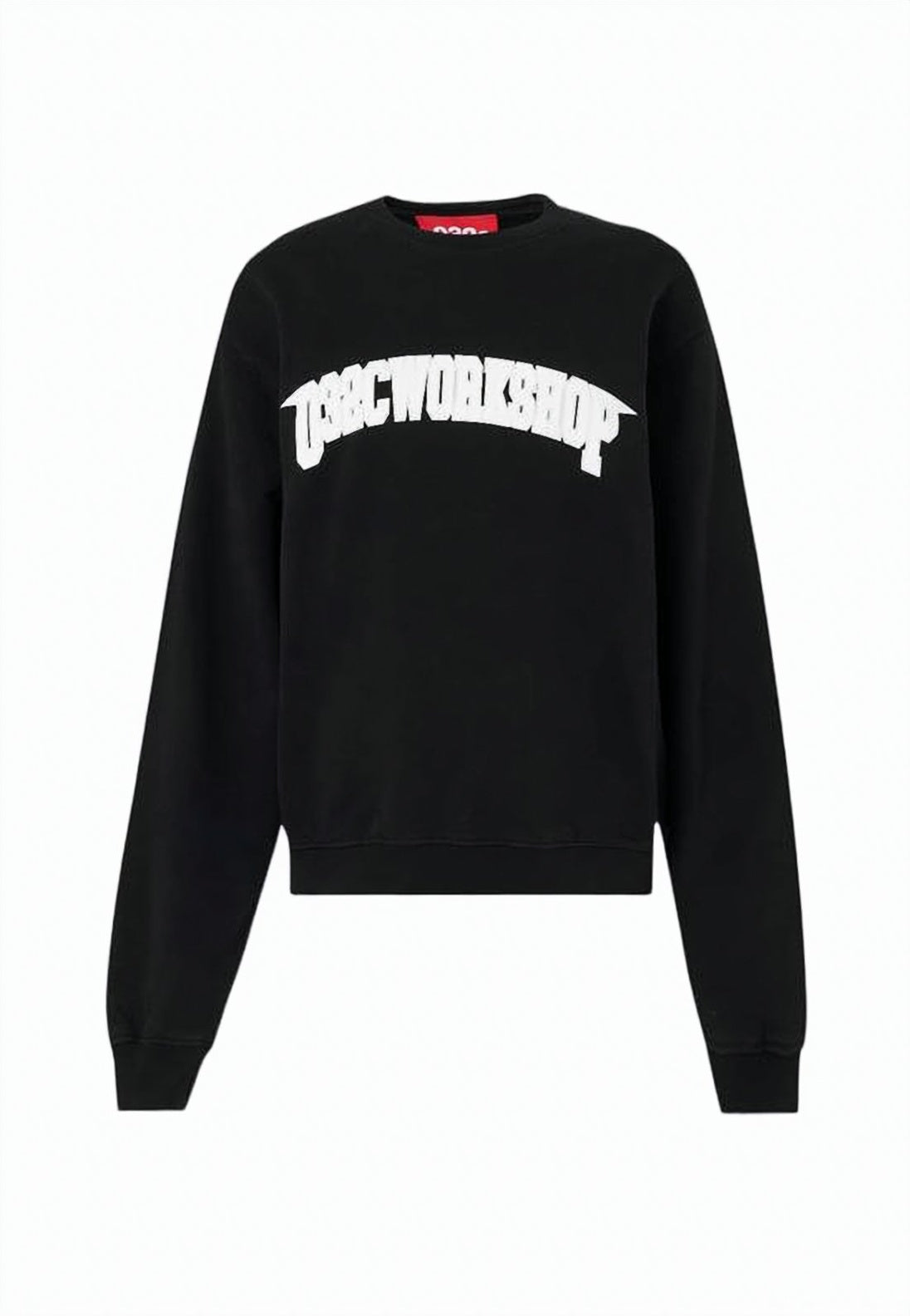 Long-Sleeve Black Sweatshirt