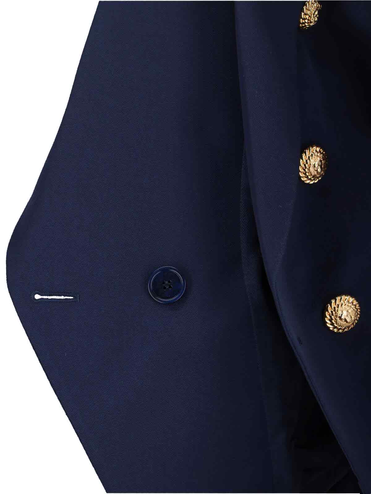 Double-Breasted Blazer – Blue