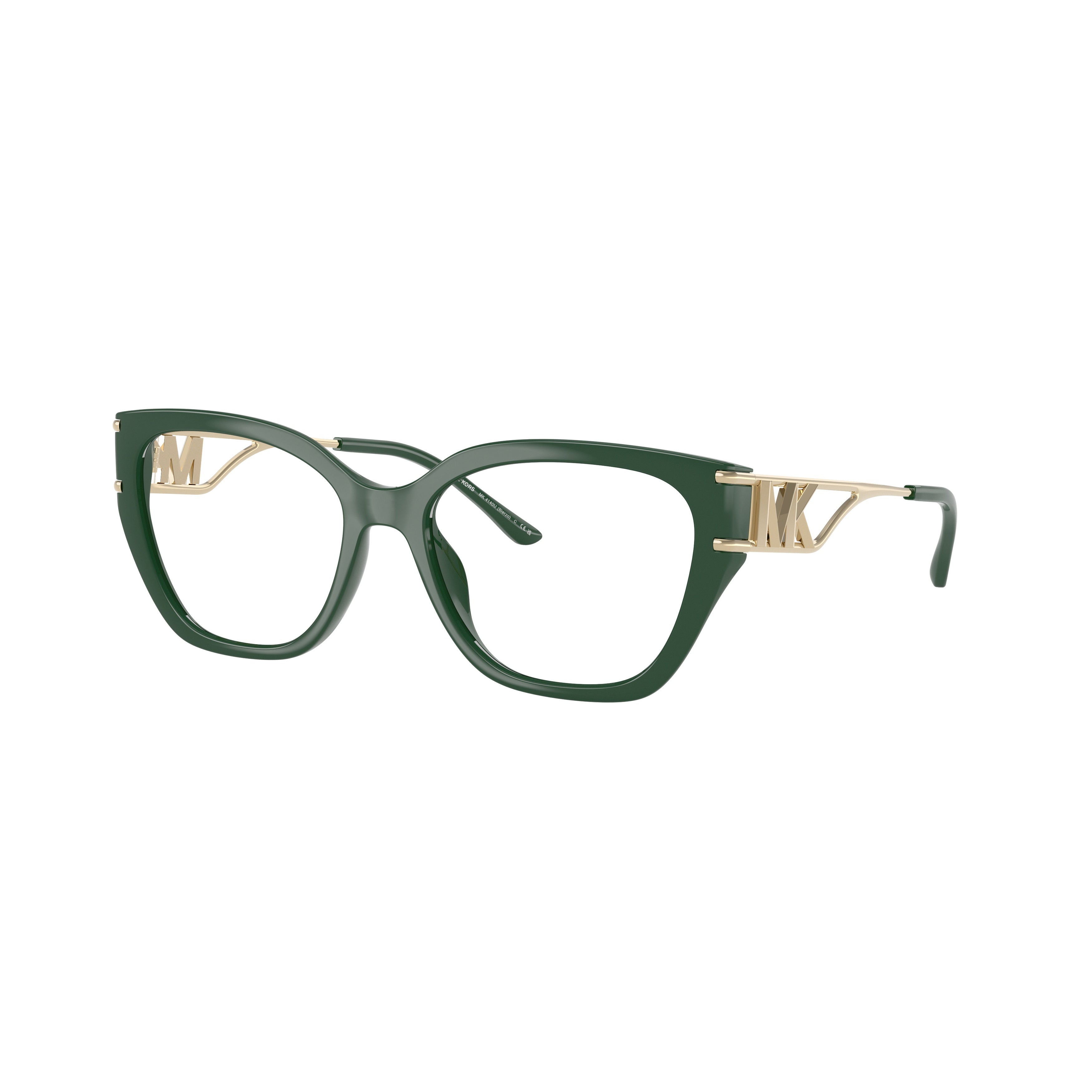 0mk4140u Oversized Square Frame Sunglasses with Gold Accents