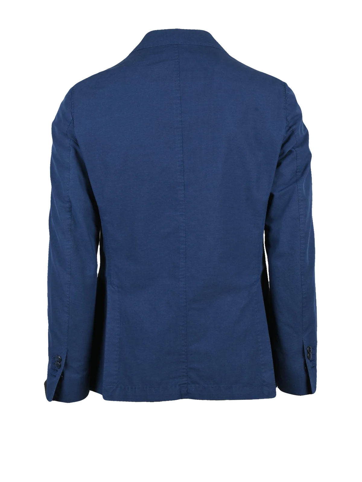 Blue Cotton Linen Mohair Jacket