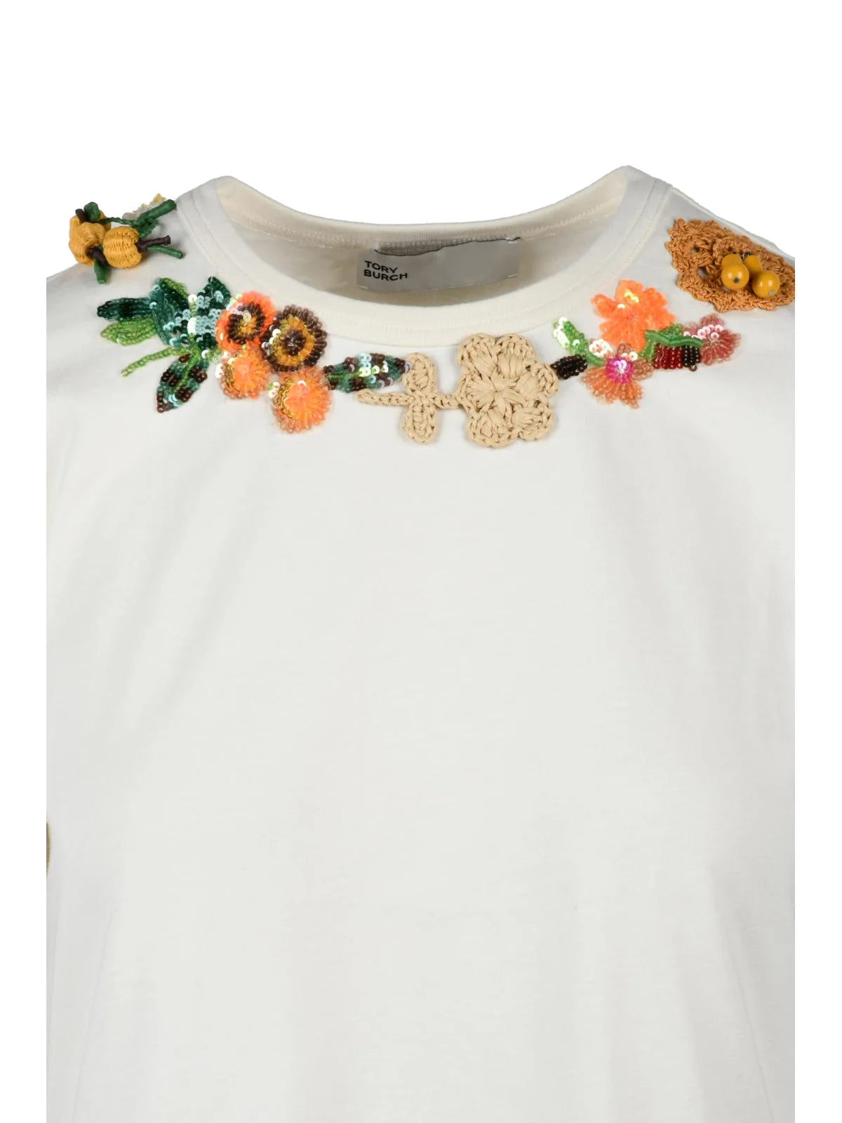 Short-Sleeved Crew Neck T-shirt