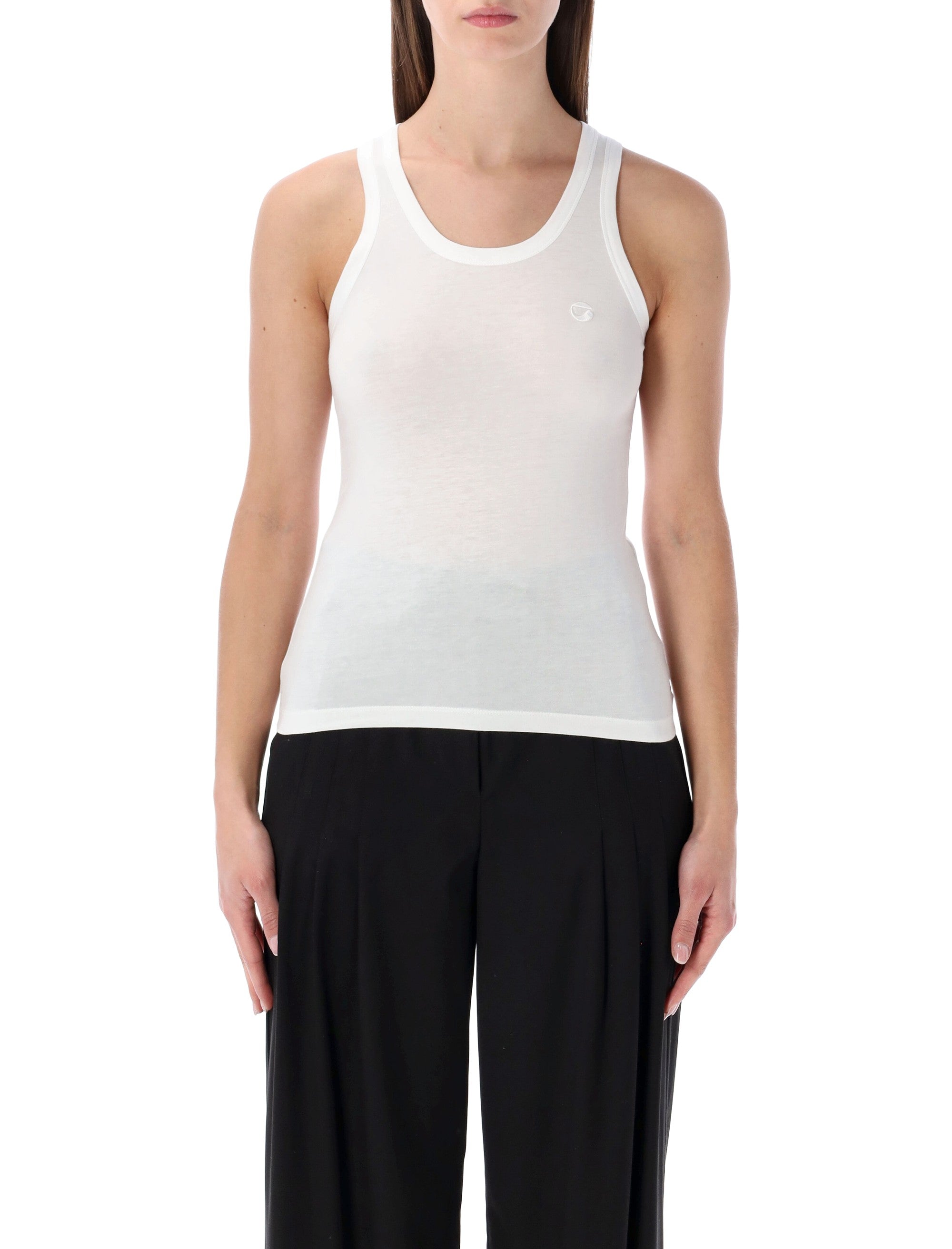 Fitted Logo Tank Top