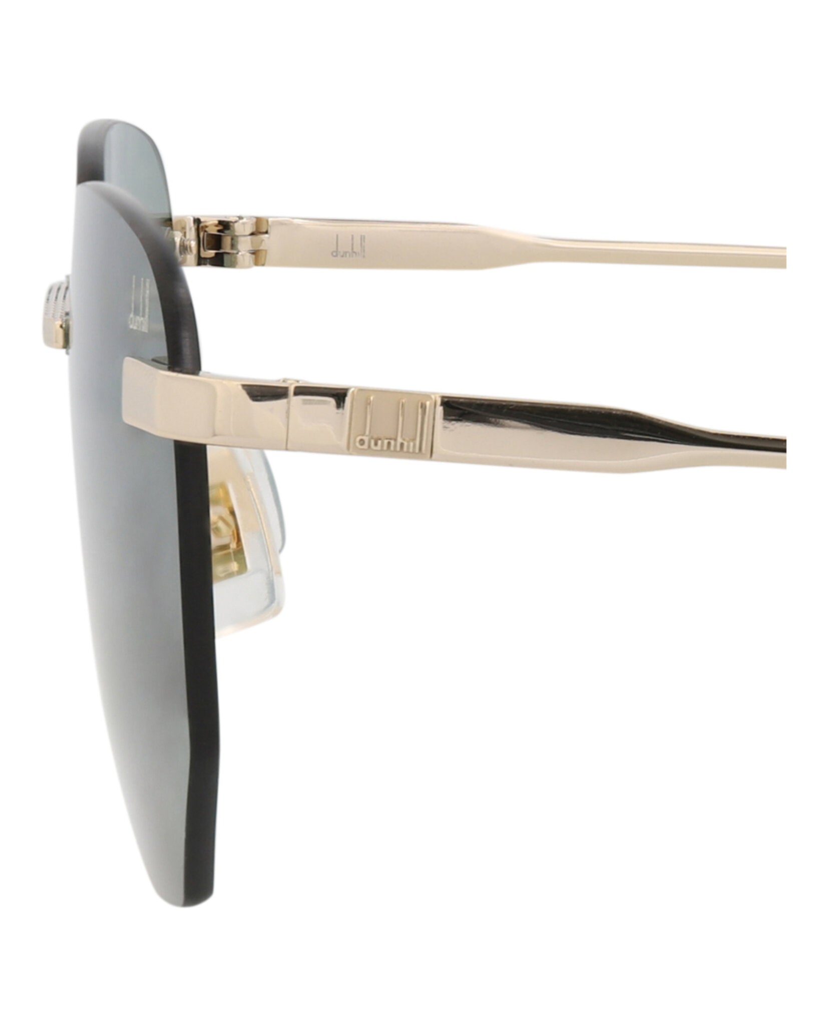 Round-Frame Metal Sunglasses