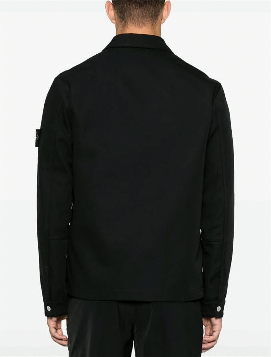 Black Jacket with Distinctive Patch